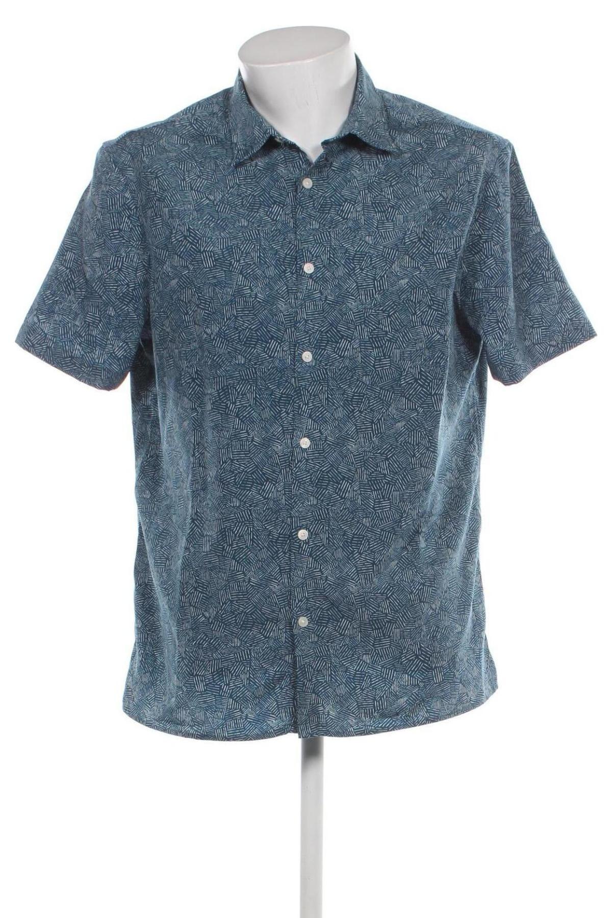 Ανδρικό πουκάμισο Marks & Spencer, Μέγεθος L, Χρώμα Μπλέ, Τιμή 12,37 €