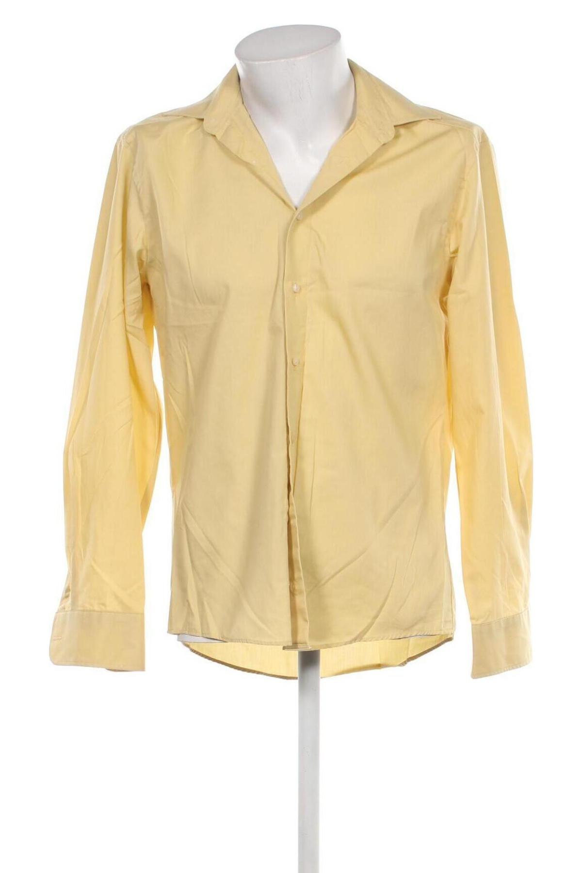 Herrenhemd Redmond, Größe M, Farbe Gelb, Preis 4,45 €