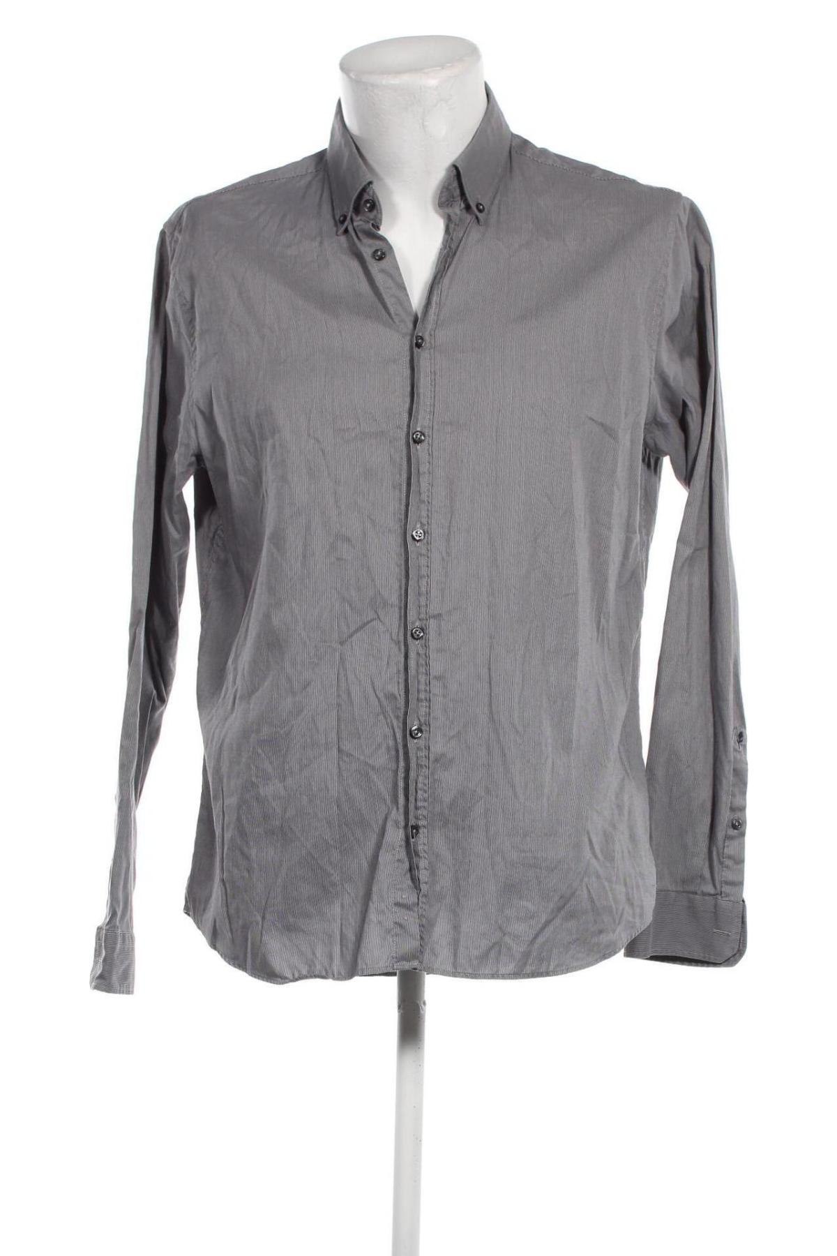 Ανδρικό πουκάμισο Seidensticker, Μέγεθος M, Χρώμα Γκρί, Τιμή 14,85 €