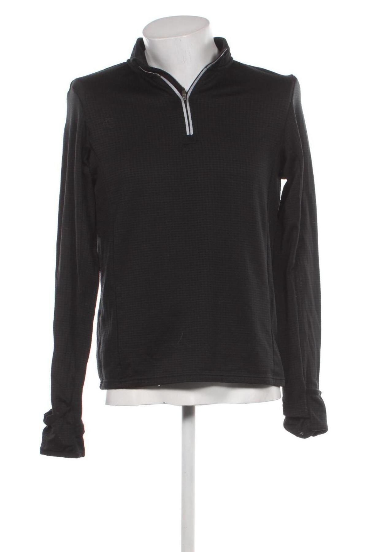 Ανδρική αθλητική μπλούζα, Μέγεθος M, Χρώμα Μαύρο, Τιμή 7,40 €