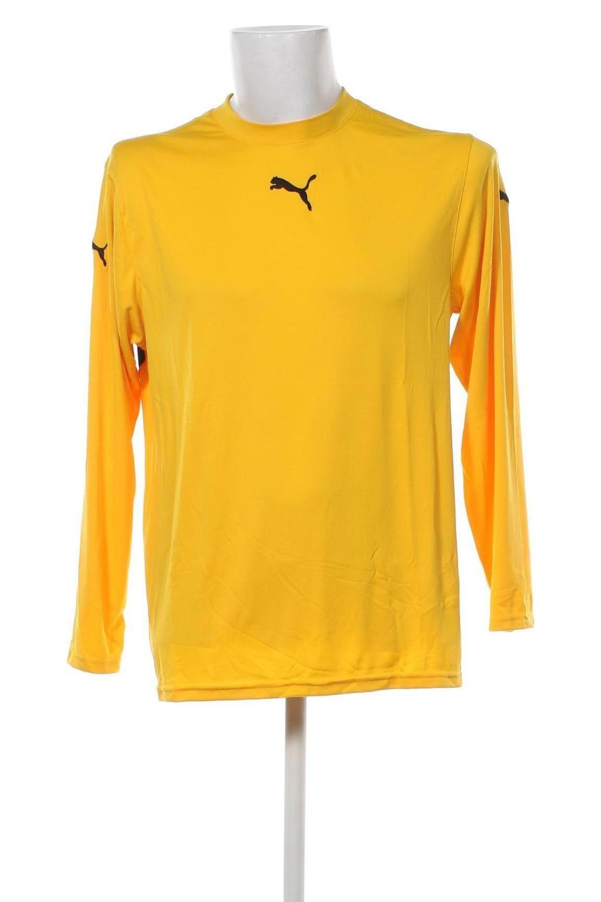 Herren Sport Shirt PUMA, Größe M, Farbe Gelb, Preis 48,45 €