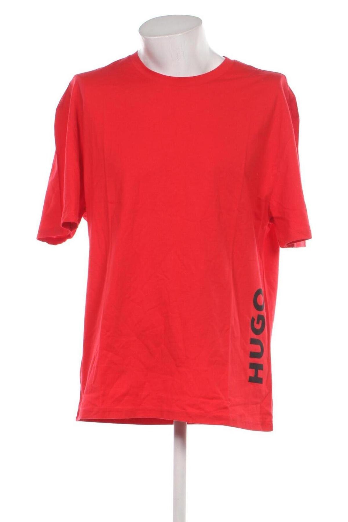 Herren T-Shirt Hugo Boss, Größe XL, Farbe Rot, Preis 54,12 €