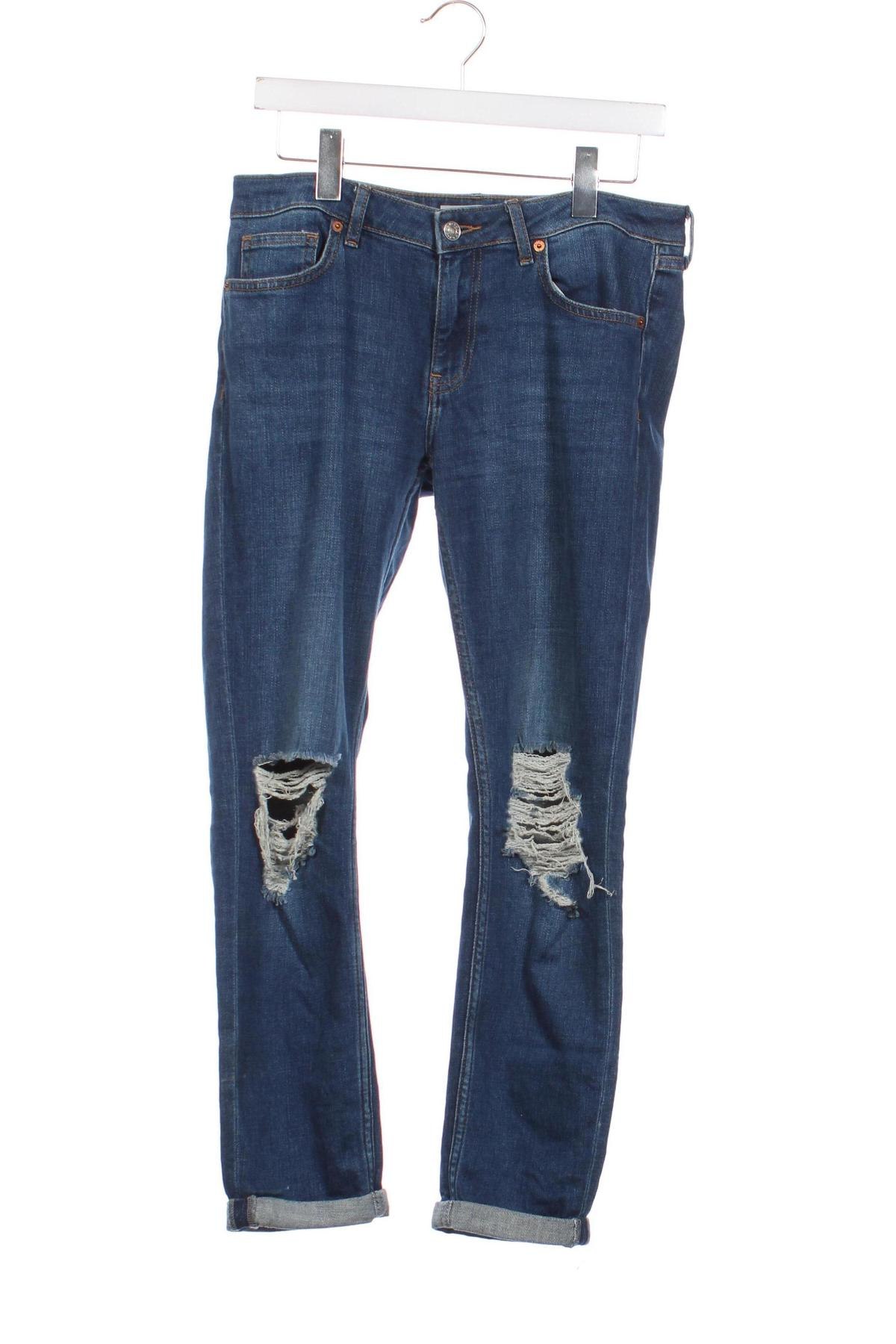 Damen Jeans Topshop Moto, Größe S, Farbe Blau, Preis 6,26 €