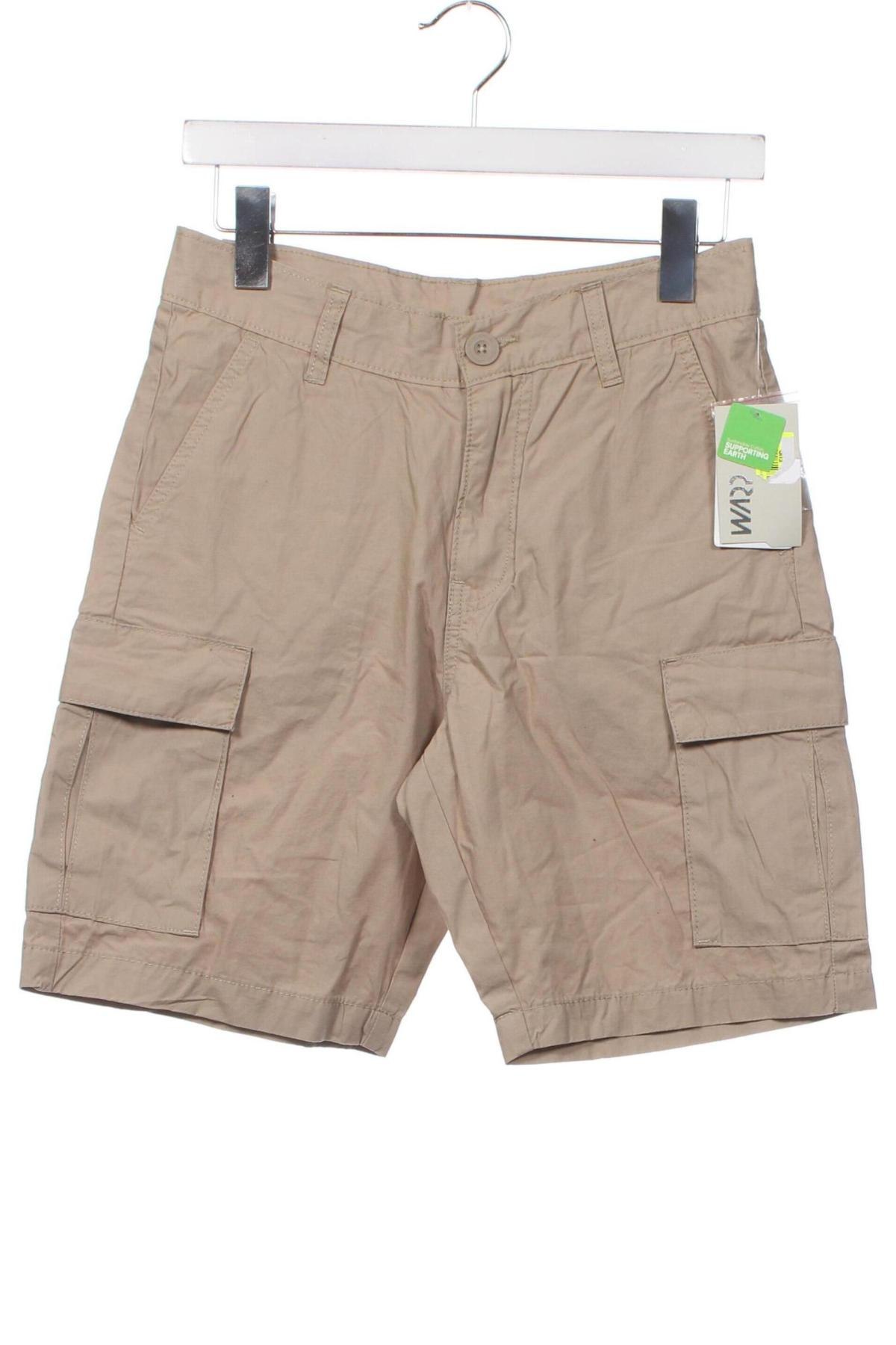 Ανδρικό κοντό παντελόνι, Μέγεθος XS, Χρώμα  Μπέζ, Τιμή 5,12 €