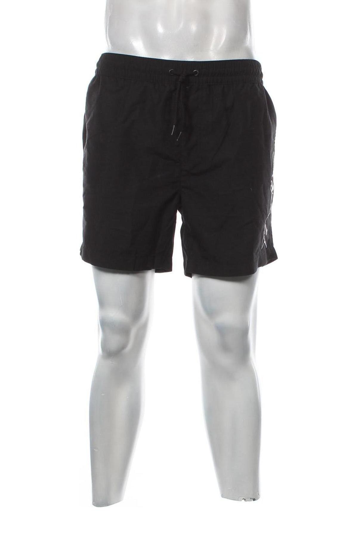 Ανδρικό κοντό παντελόνι Threadbare, Μέγεθος S, Χρώμα Μαύρο, Τιμή 17,00 €