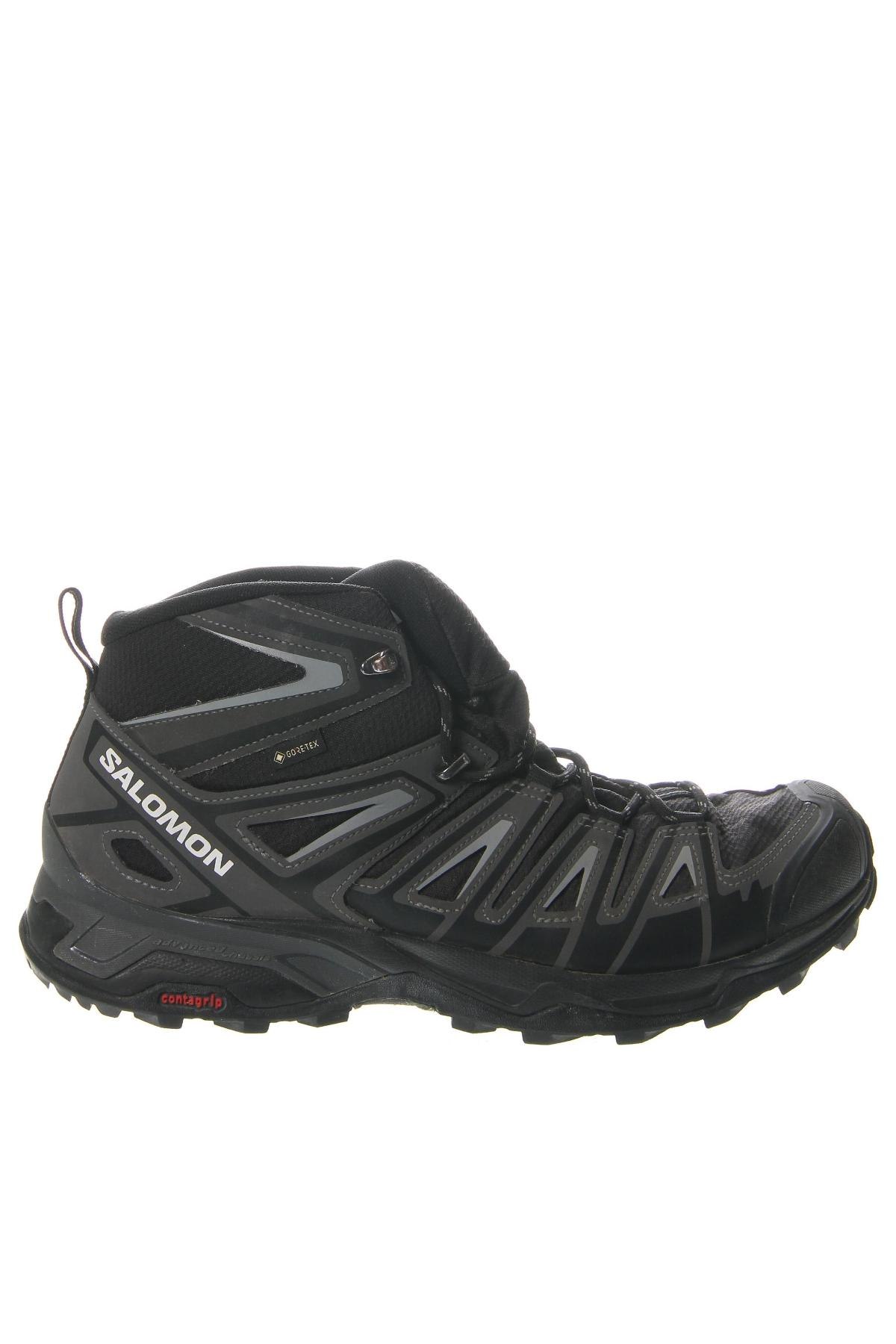 Мъжки обувки Salomon, Размер 46, Цвят Черен, Цена 152,00 лв.