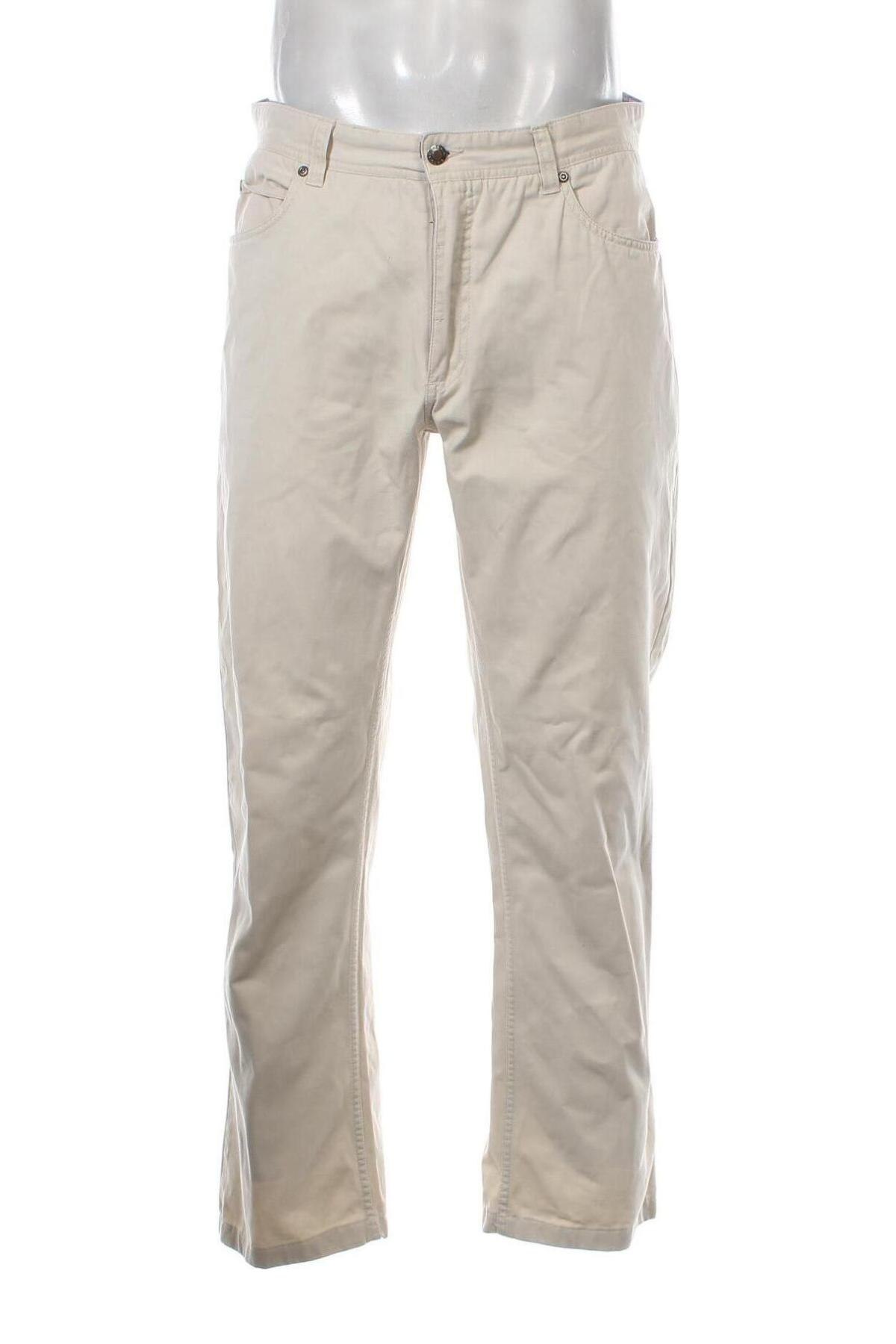 Мъжки панталон Biaggini, Размер M, Цвят Екрю, Цена 10,44 лв.