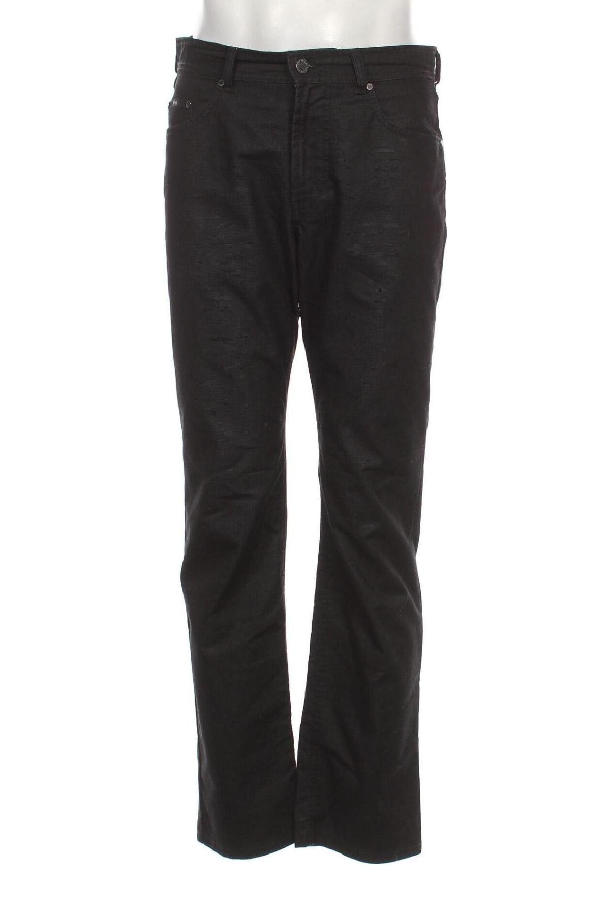 Мъжки панталон Brax, Размер M, Цвят Черен, Цена 10,12 лв.
