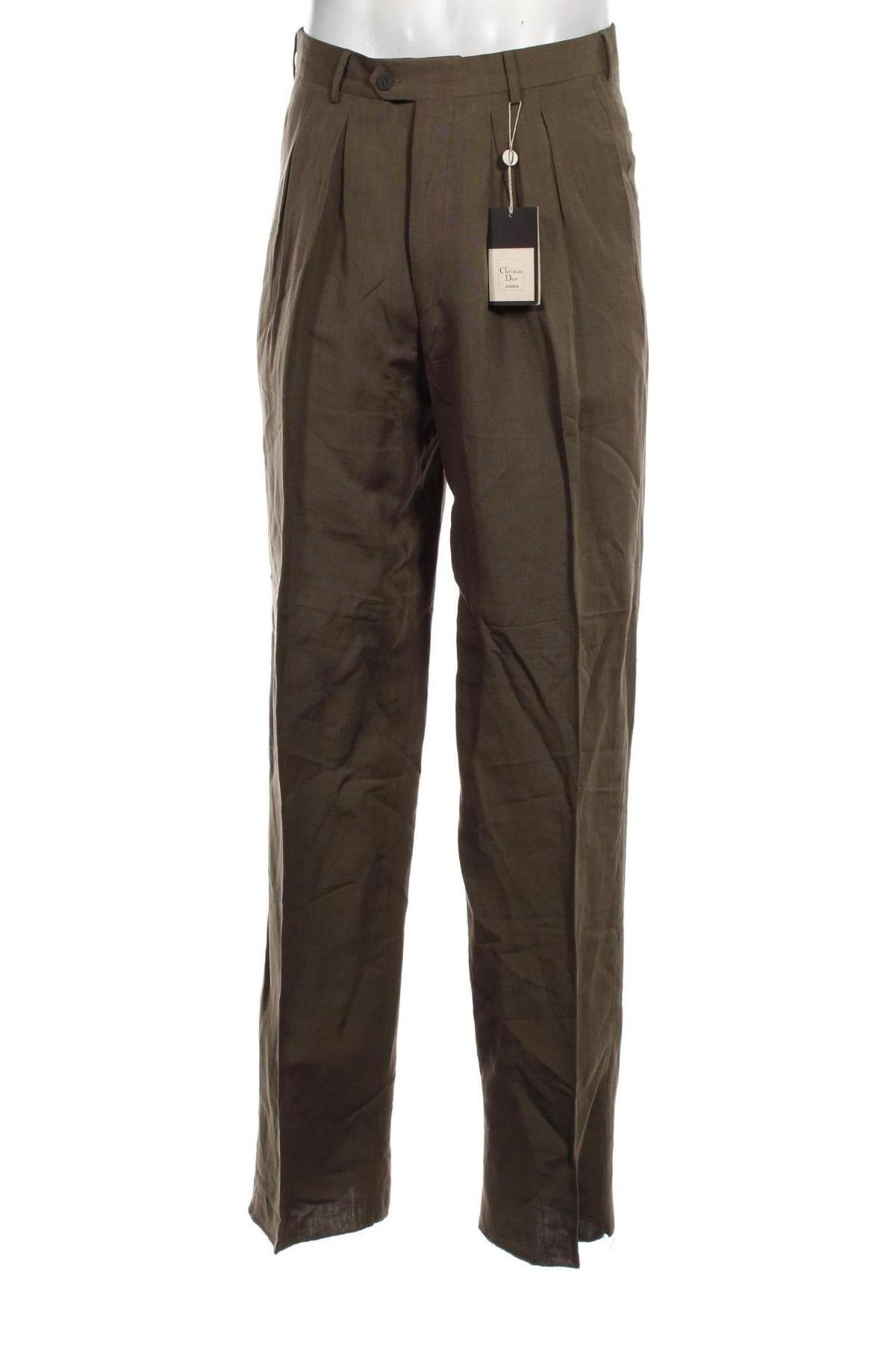 Мъжки панталон Christian Dior Monsieur, Размер M, Цвят Кафяв, Цена 234,00 лв.