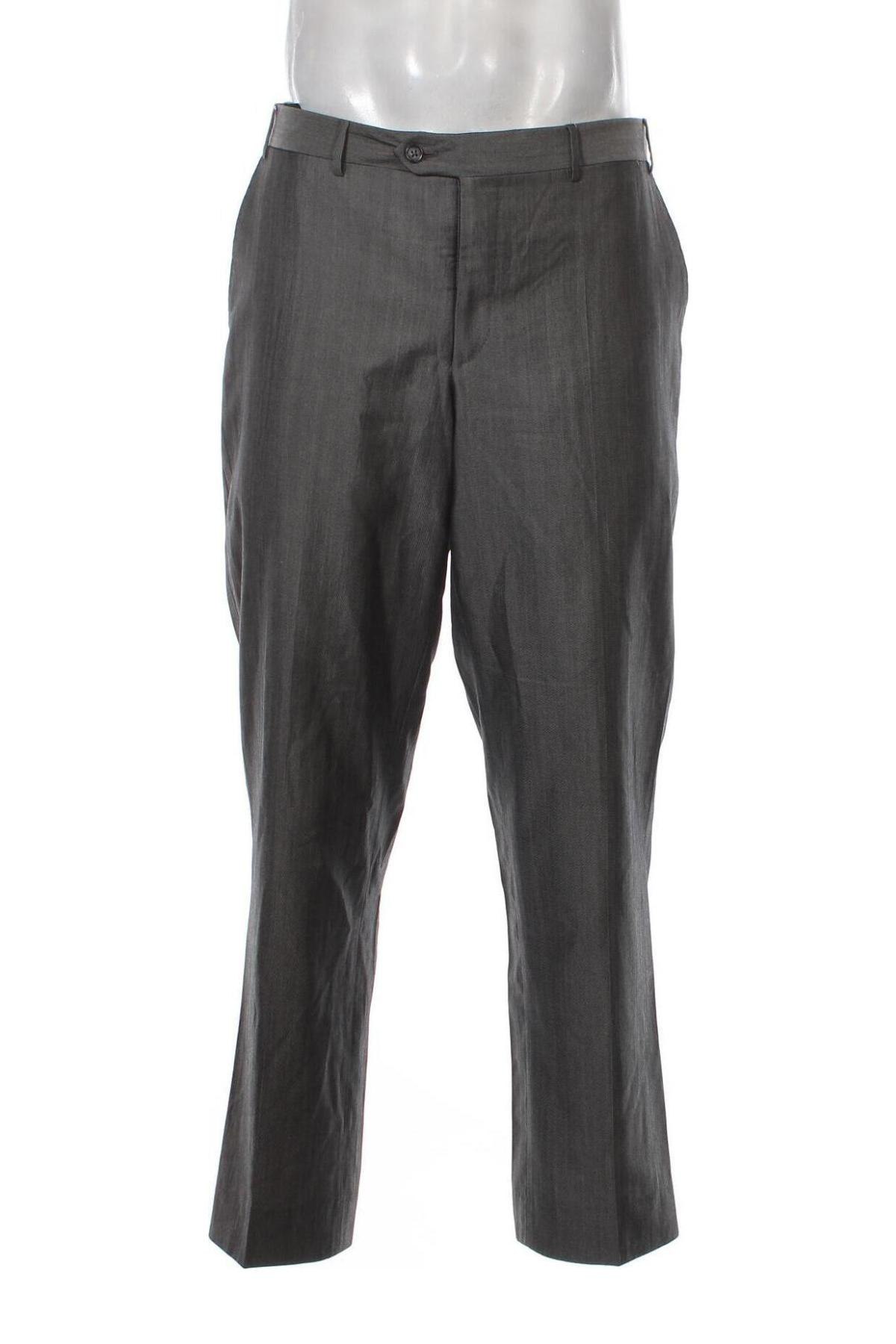 Мъжки панталон Corneliani, Размер L, Цвят Сив, Цена 179,00 лв.