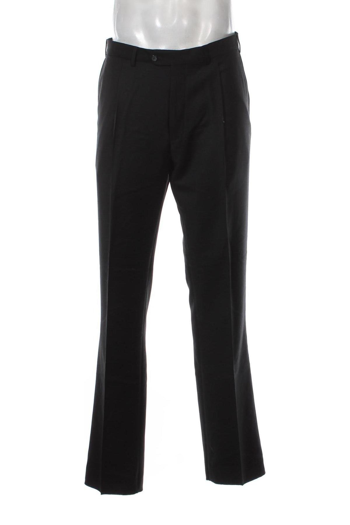 Pantaloni de bărbați Ermenegildo Zegna, Mărime L, Culoare Negru, Preț 1.023,68 Lei