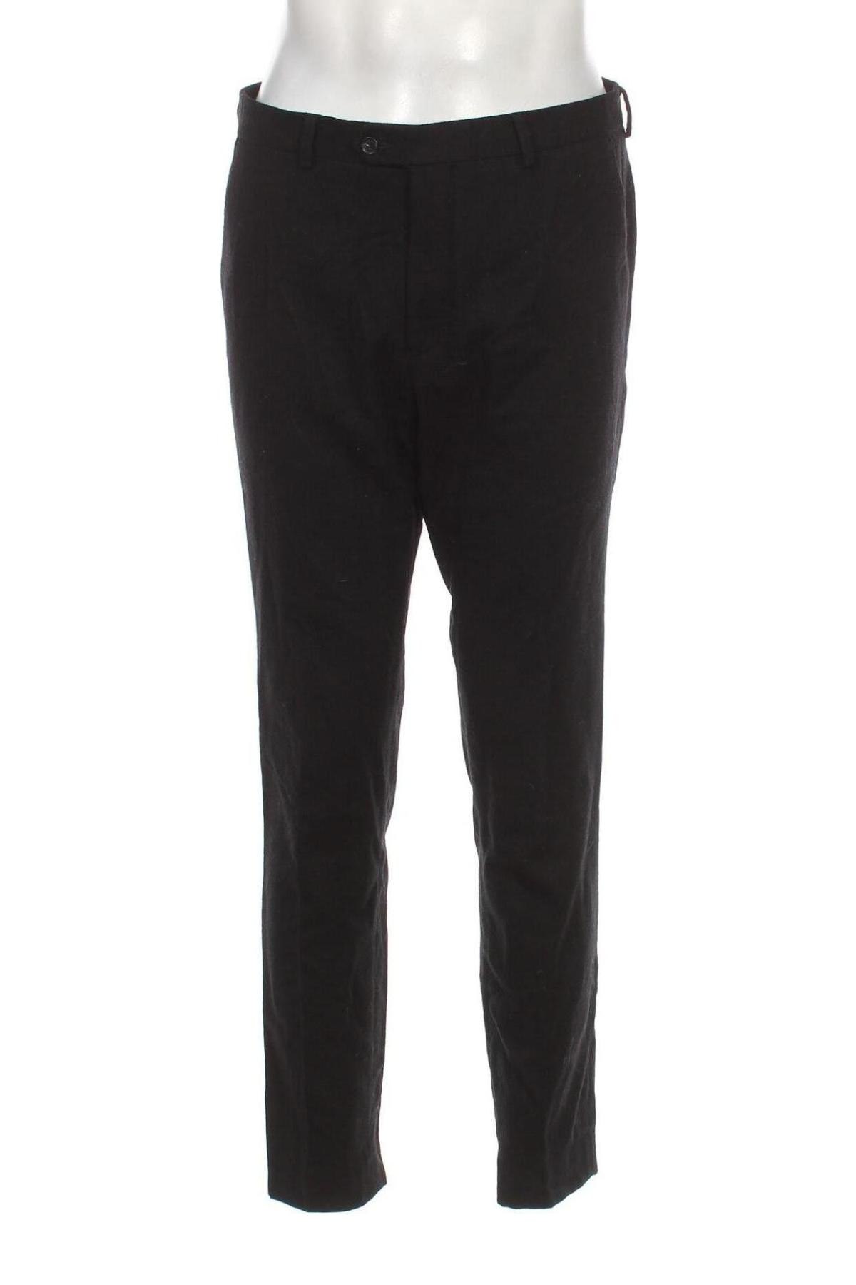 Мъжки панталон Oscar Jacobson, Размер L, Цвят Черен, Цена 81,90 лв.