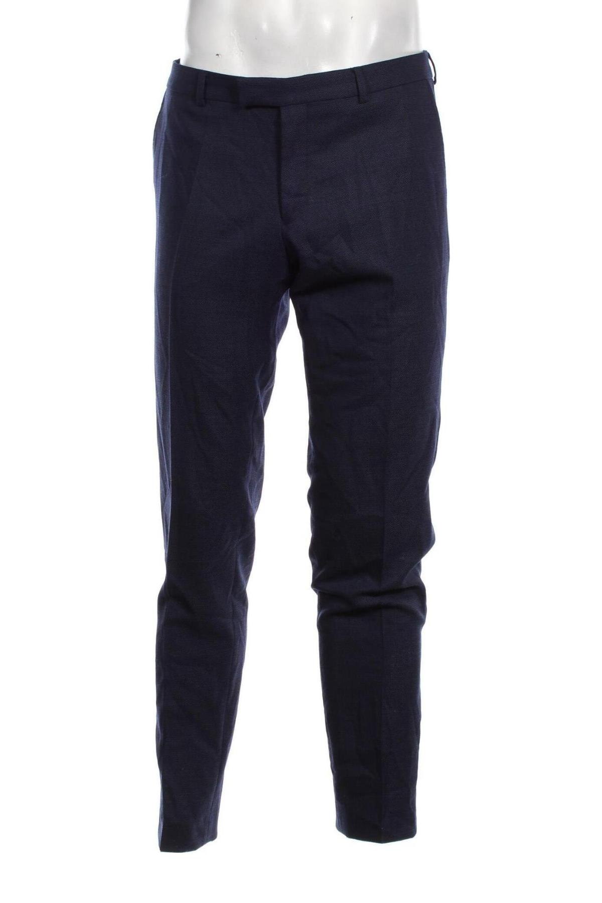 Ανδρικό παντελόνι Oscar Jacobson, Μέγεθος L, Χρώμα Μπλέ, Τιμή 60,62 €