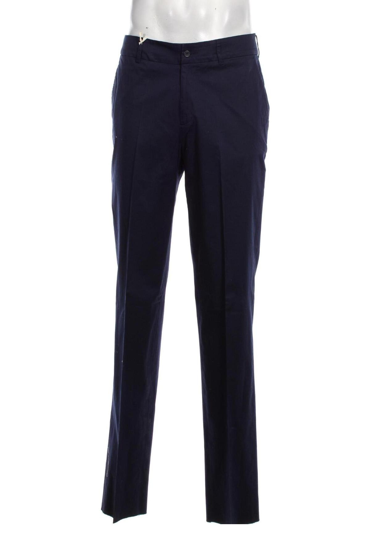 Мъжки панталон Romeo Gigli, Размер L, Цвят Син, Цена 132,00 лв.