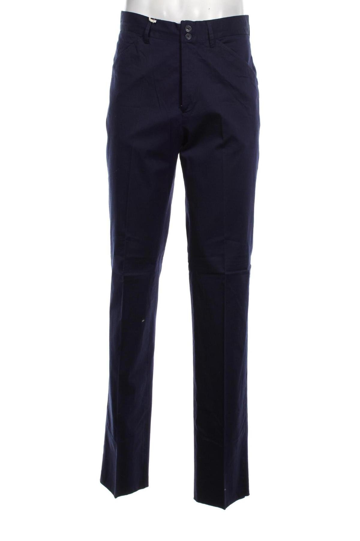 Pantaloni de bărbați Romeo Gigli, Mărime M, Culoare Albastru, Preț 34,74 Lei