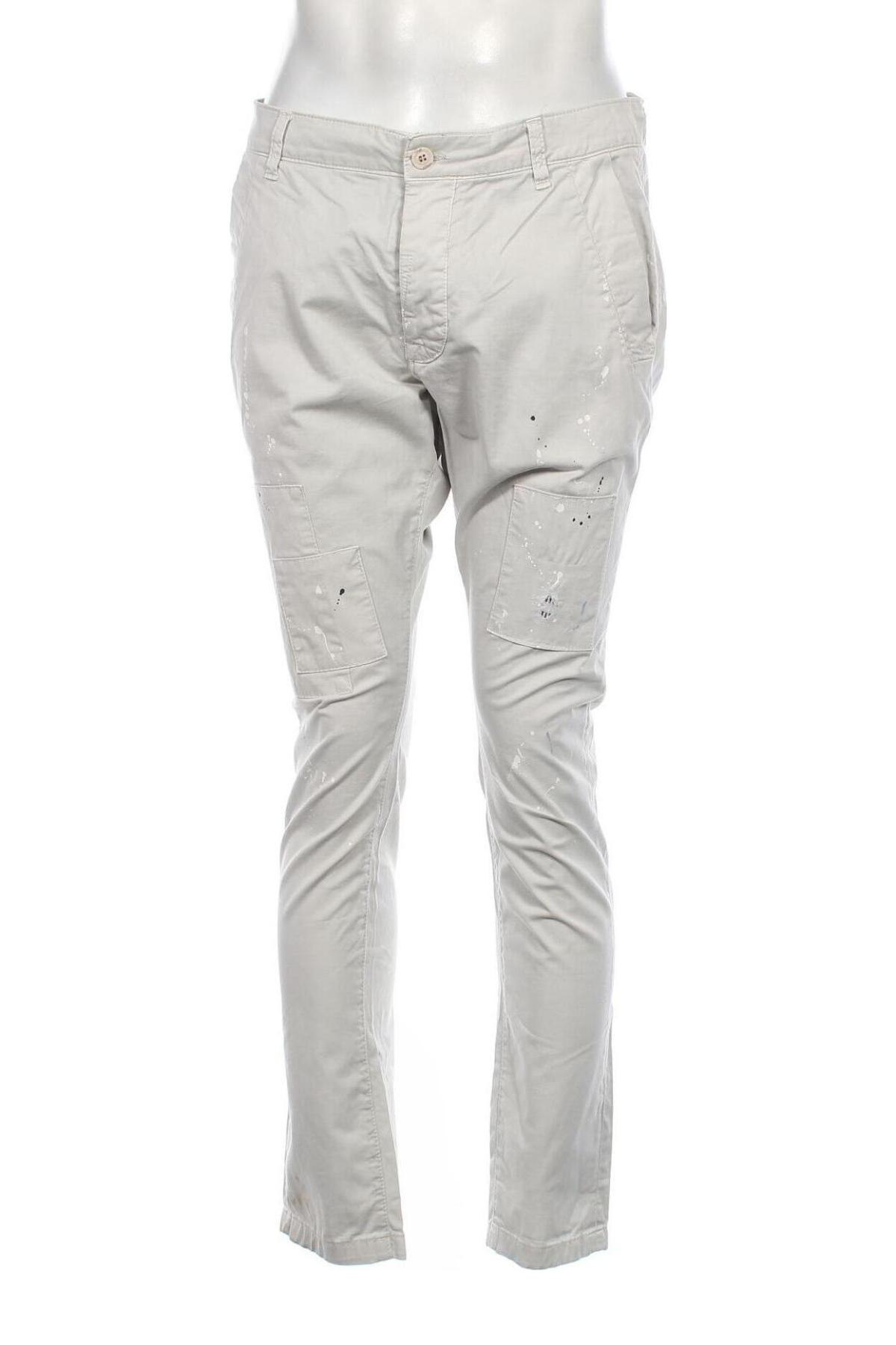 Ανδρικό παντελόνι Seven 7, Μέγεθος L, Χρώμα Γκρί, Τιμή 4,13 €