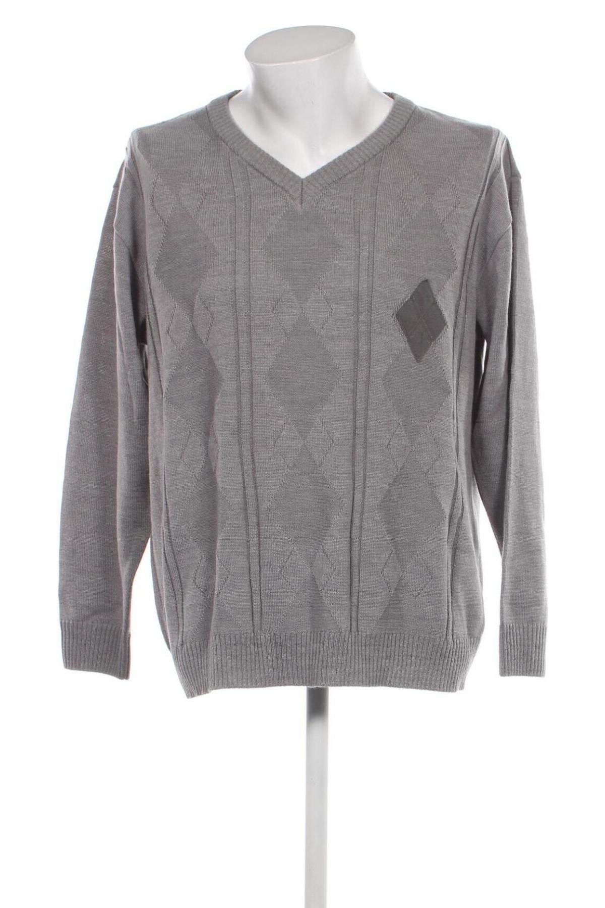 Ανδρικό πουλόβερ, Μέγεθος L, Χρώμα Γκρί, Τιμή 17,94 €