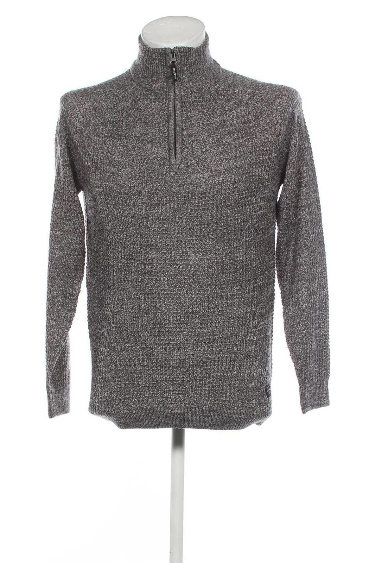 Ανδρικό πουλόβερ Blend, Μέγεθος M, Χρώμα Γκρί, Τιμή 11,13 €