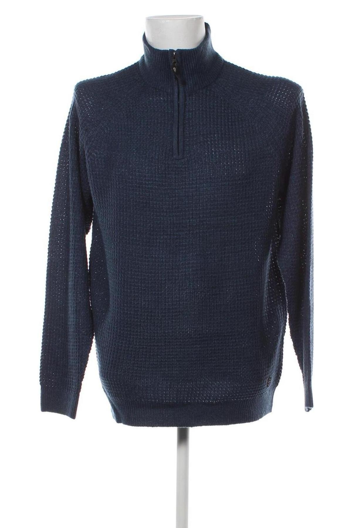 Мъжки пуловер Blend, Размер L, Цвят Син, Цена 21,60 лв.