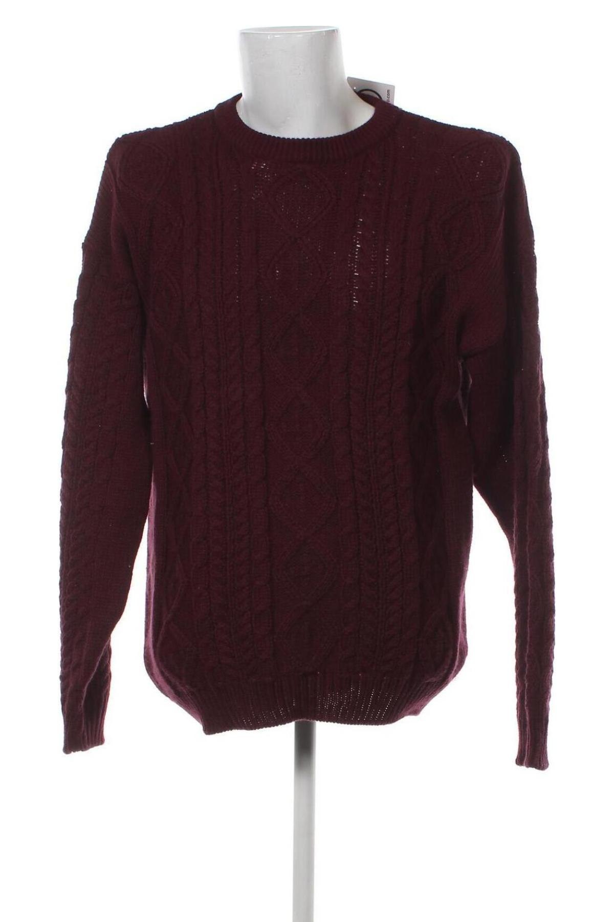 Ανδρικό πουλόβερ C&A, Μέγεθος L, Χρώμα Κόκκινο, Τιμή 5,38 €