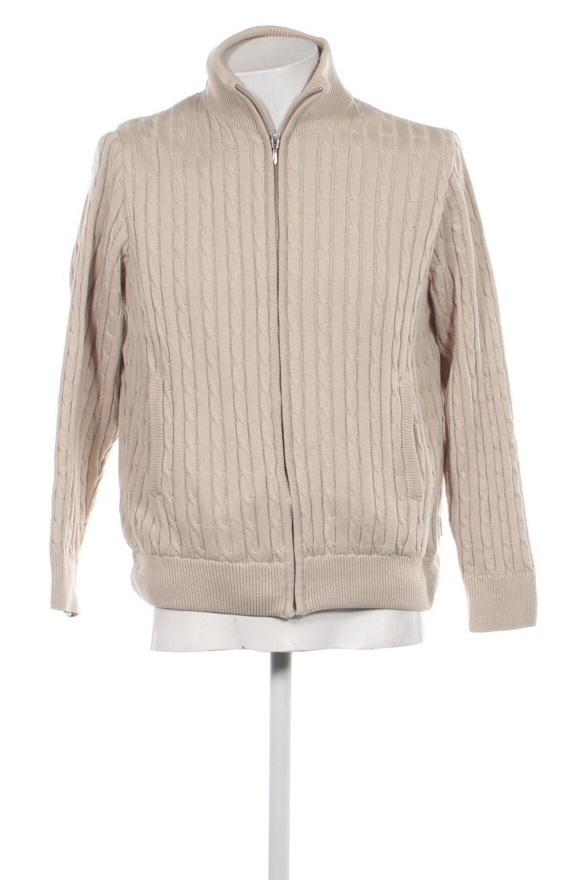 Herrenpullover Clipper, Größe M, Farbe Beige, Preis € 9,49