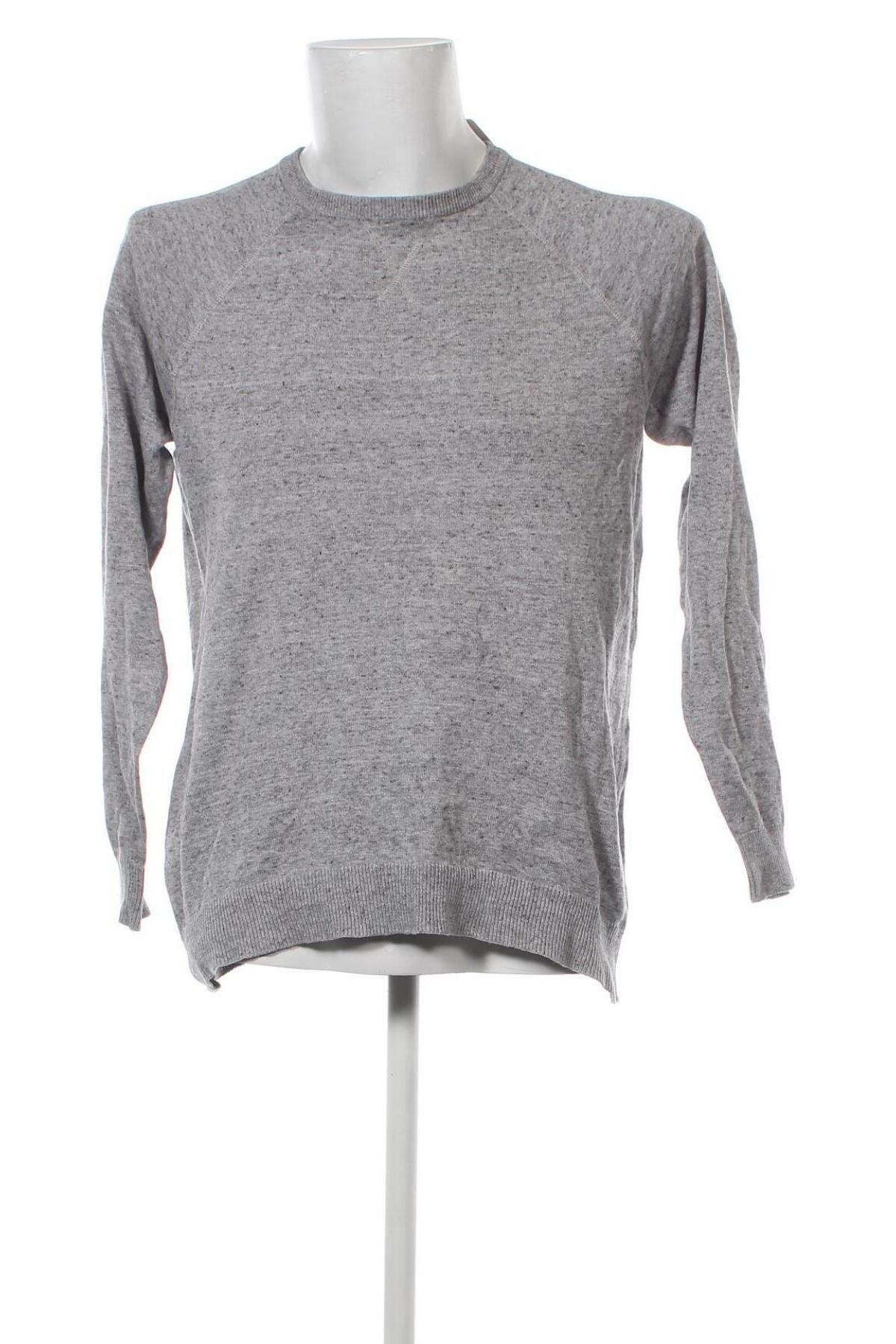 Ανδρικό πουλόβερ H&M L.O.G.G., Μέγεθος M, Χρώμα Γκρί, Τιμή 6,28 €