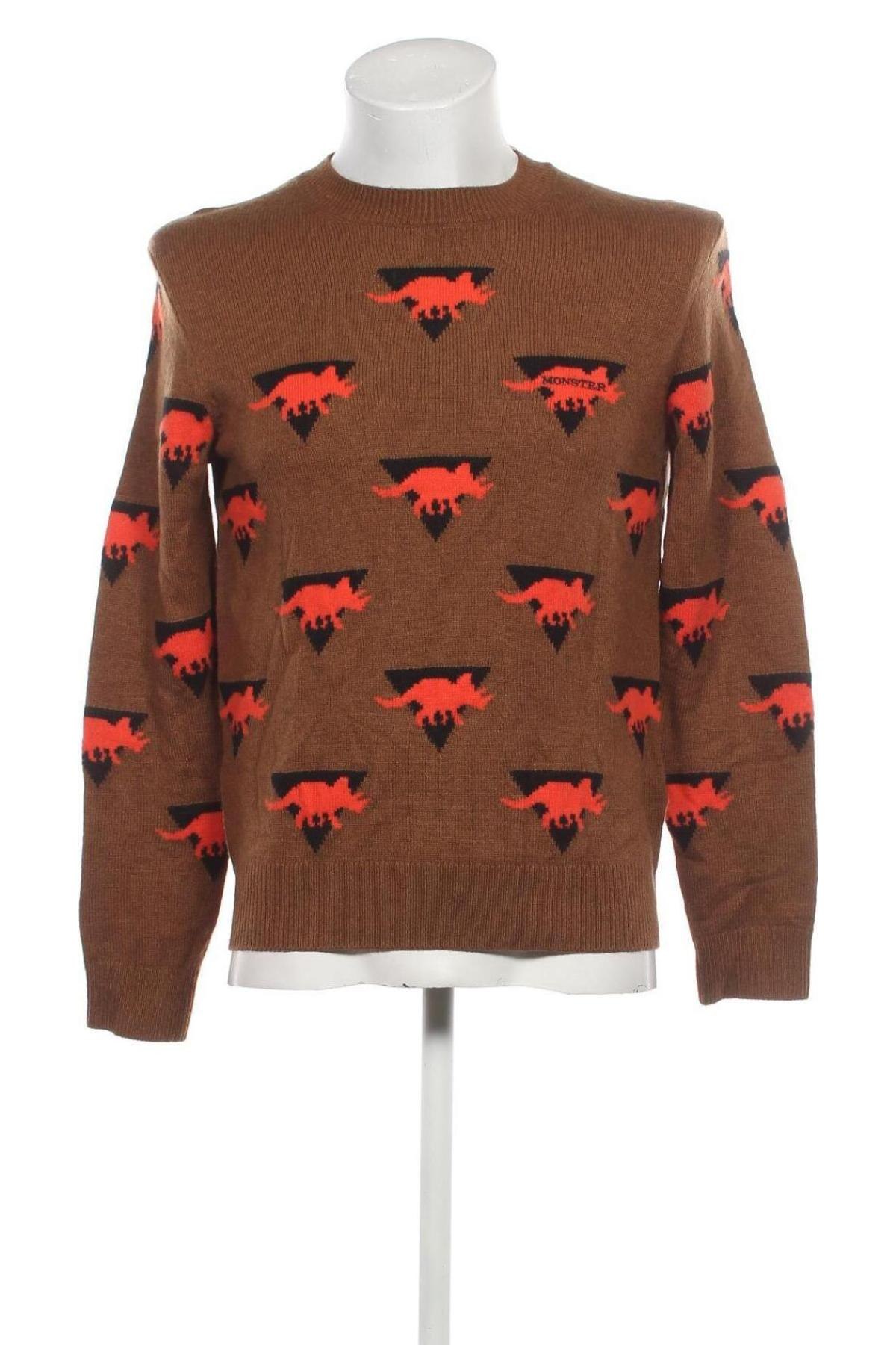 Мъжки пуловер Jack & Jones, Размер M, Цвят Бежов, Цена 17,00 лв.