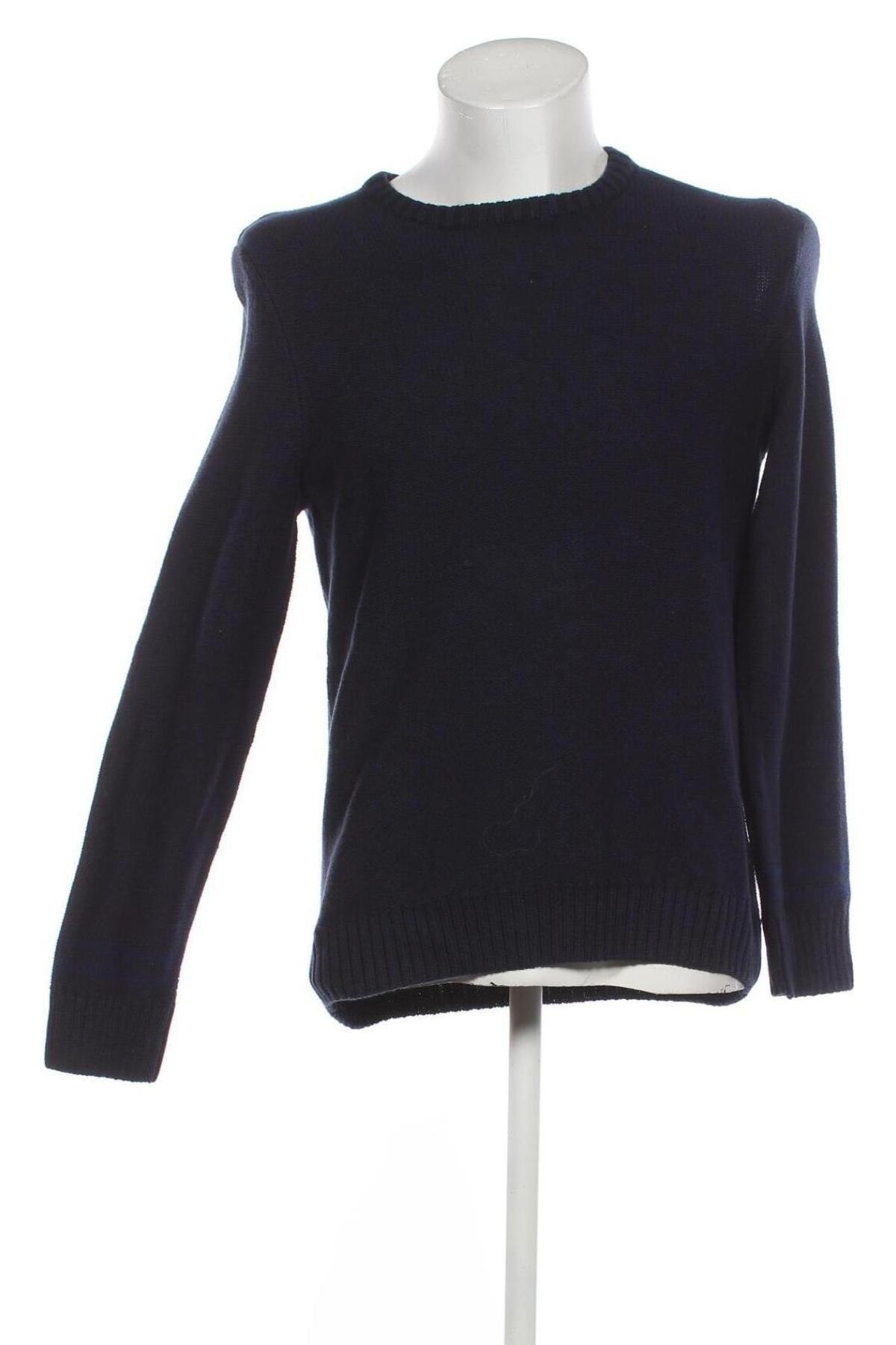 Мъжки пуловер Oviesse, Размер L, Цвят Син, Цена 46,00 лв.