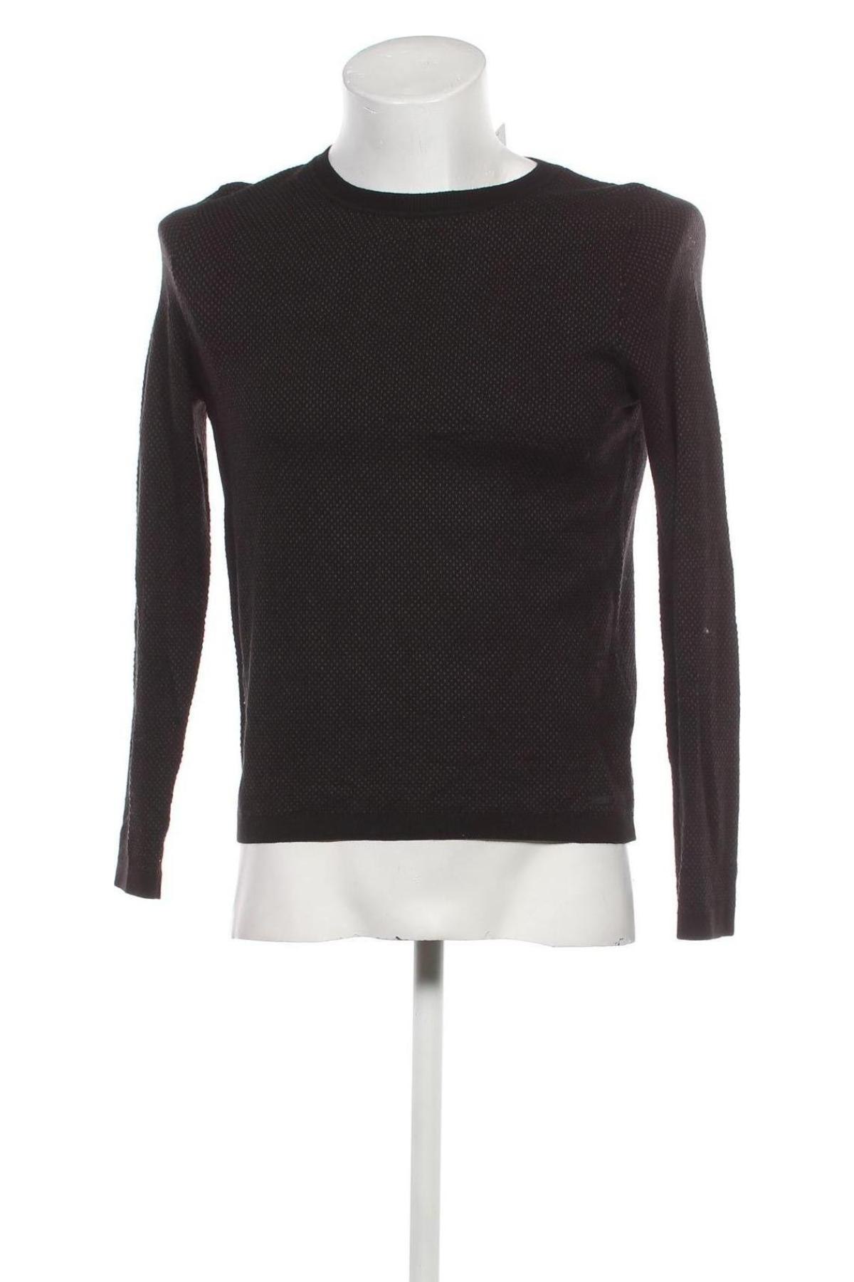 Мъжки пуловер Q/S by S.Oliver, Размер M, Цвят Черен, Цена 18,00 лв.