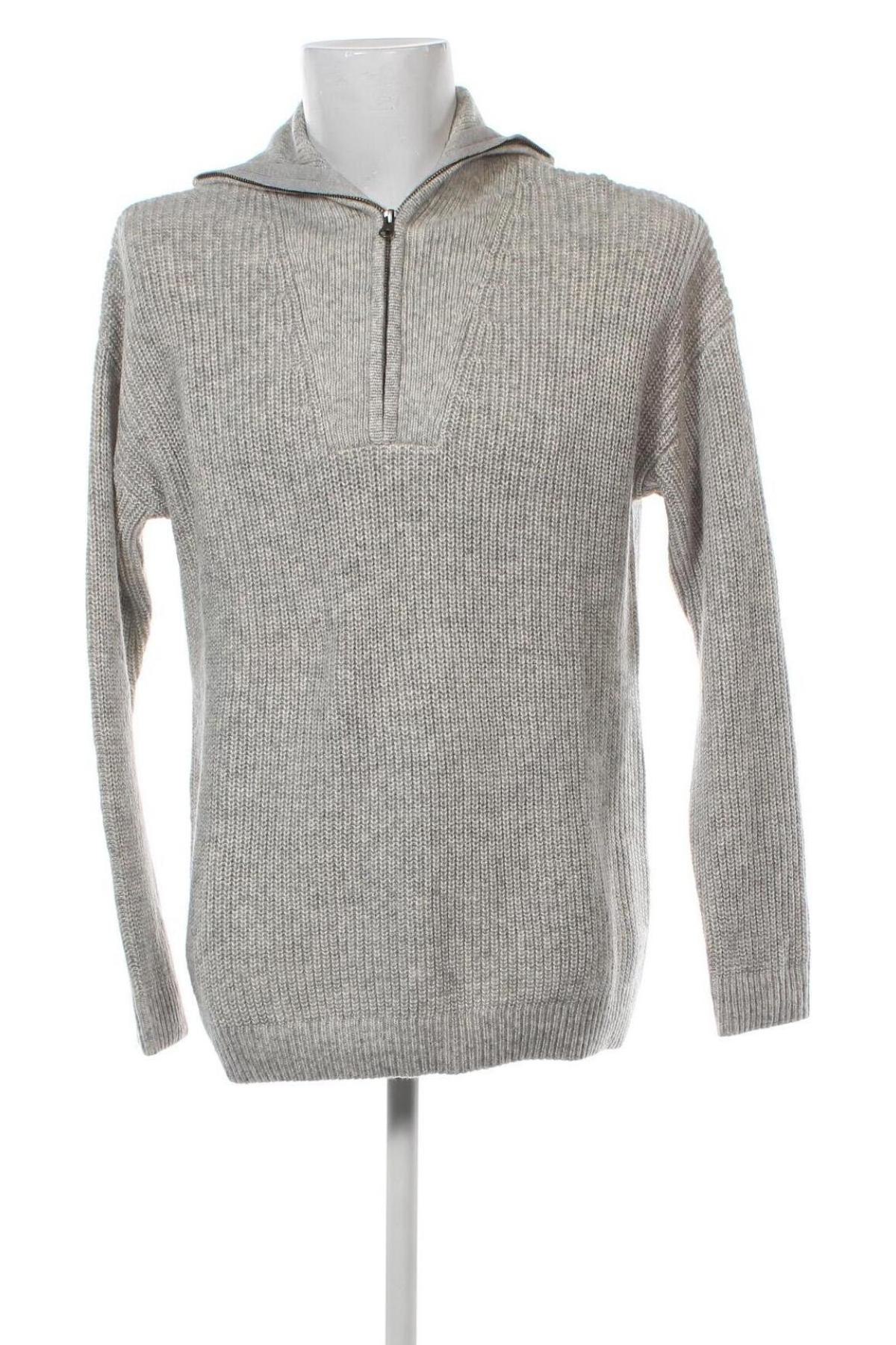 Ανδρικό πουλόβερ S.Oliver, Μέγεθος XL, Χρώμα Γκρί, Τιμή 16,70 €