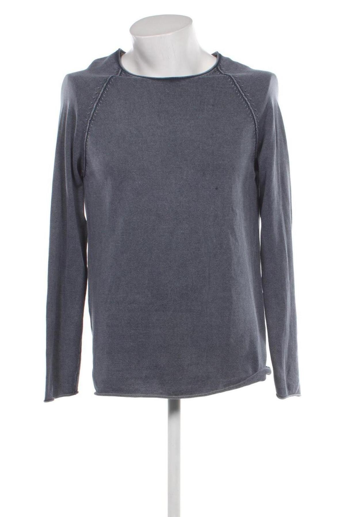 Мъжки пуловер Selected Homme, Размер XL, Цвят Син, Цена 17,52 лв.