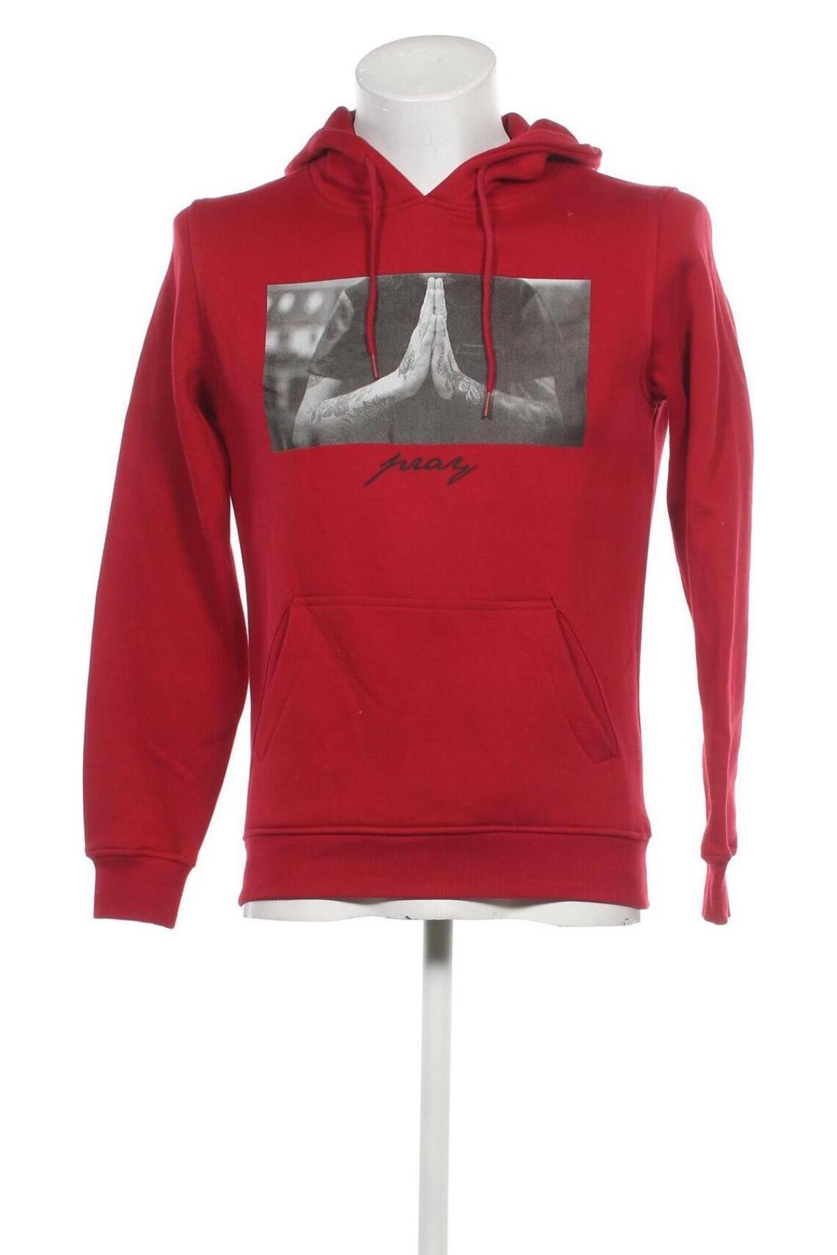 Herren Sweatshirt Mister Tee, Größe S, Farbe Rot, Preis 44,85 €