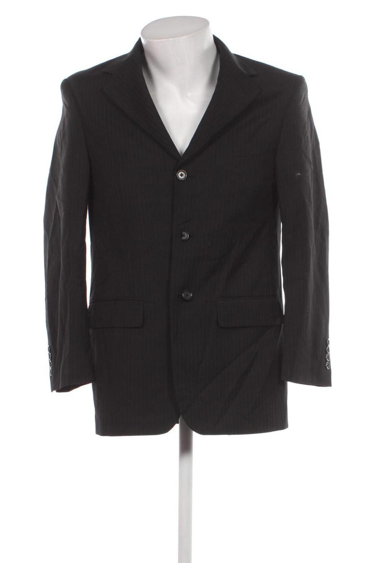Мъжко сако Pronto Moda, Размер M, Цвят Черен, Цена 3,96 лв.