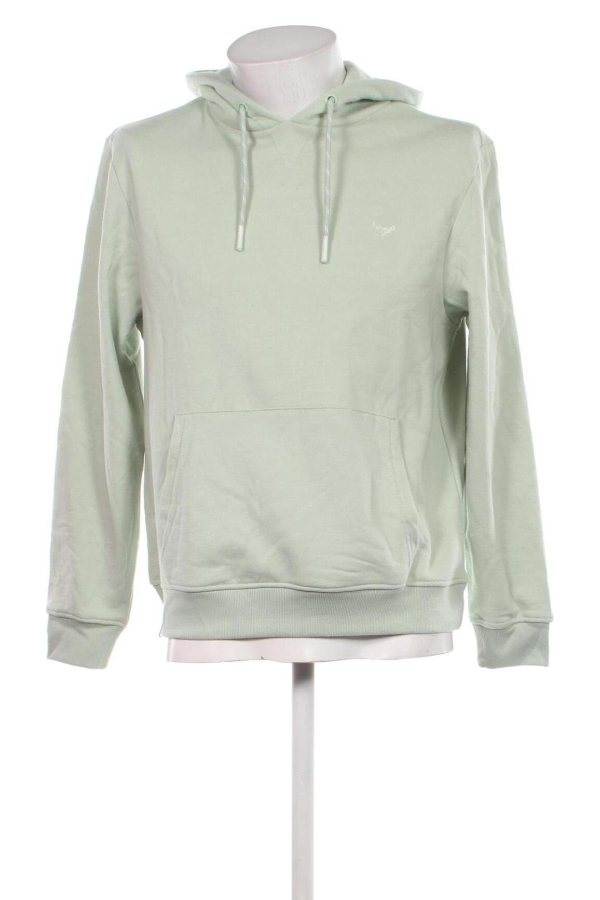 Herren Sweatshirt Threadbare, Größe M, Farbe Grün, Preis 23,71 €