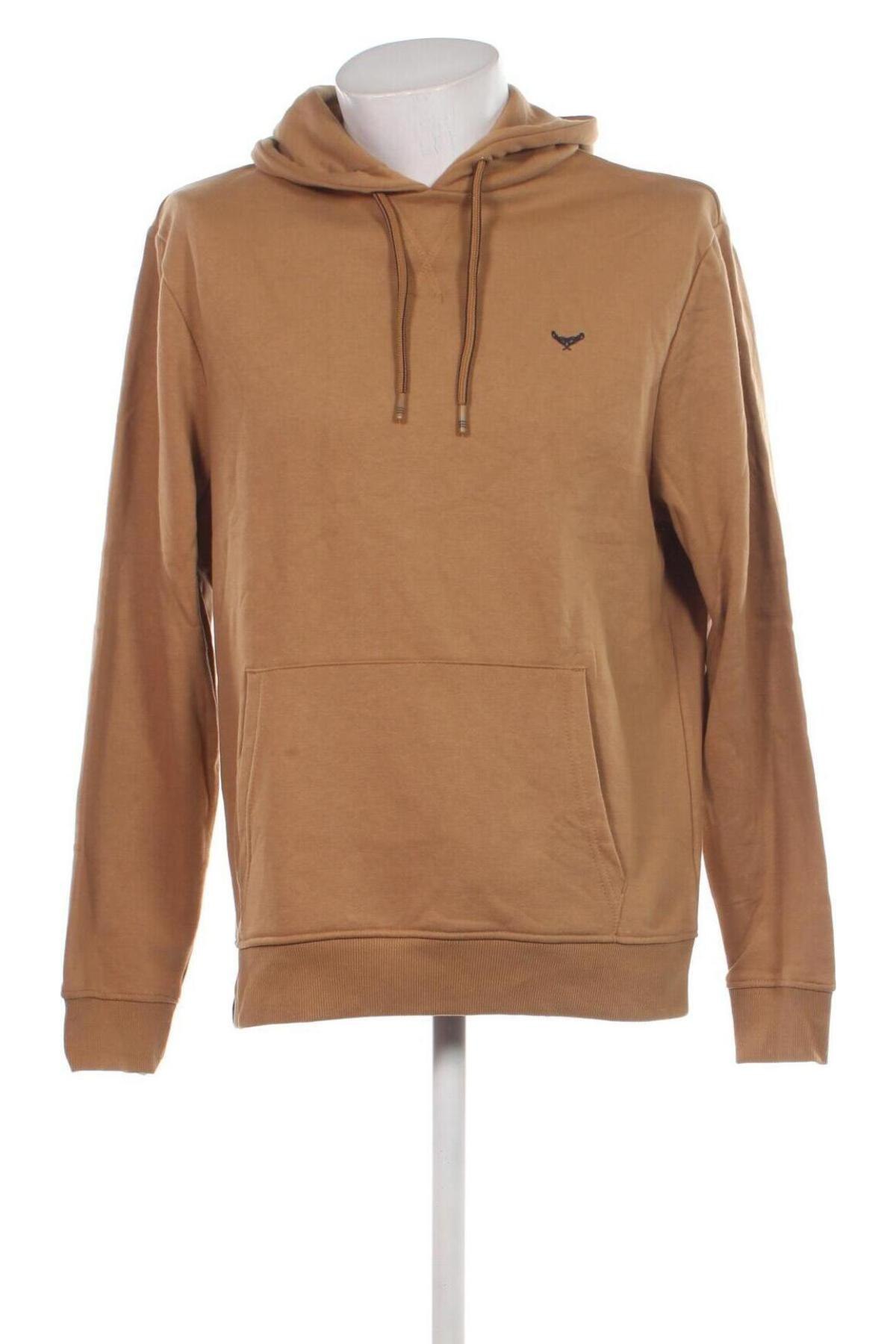 Herren Sweatshirt Threadbare, Größe L, Farbe Beige, Preis 23,71 €