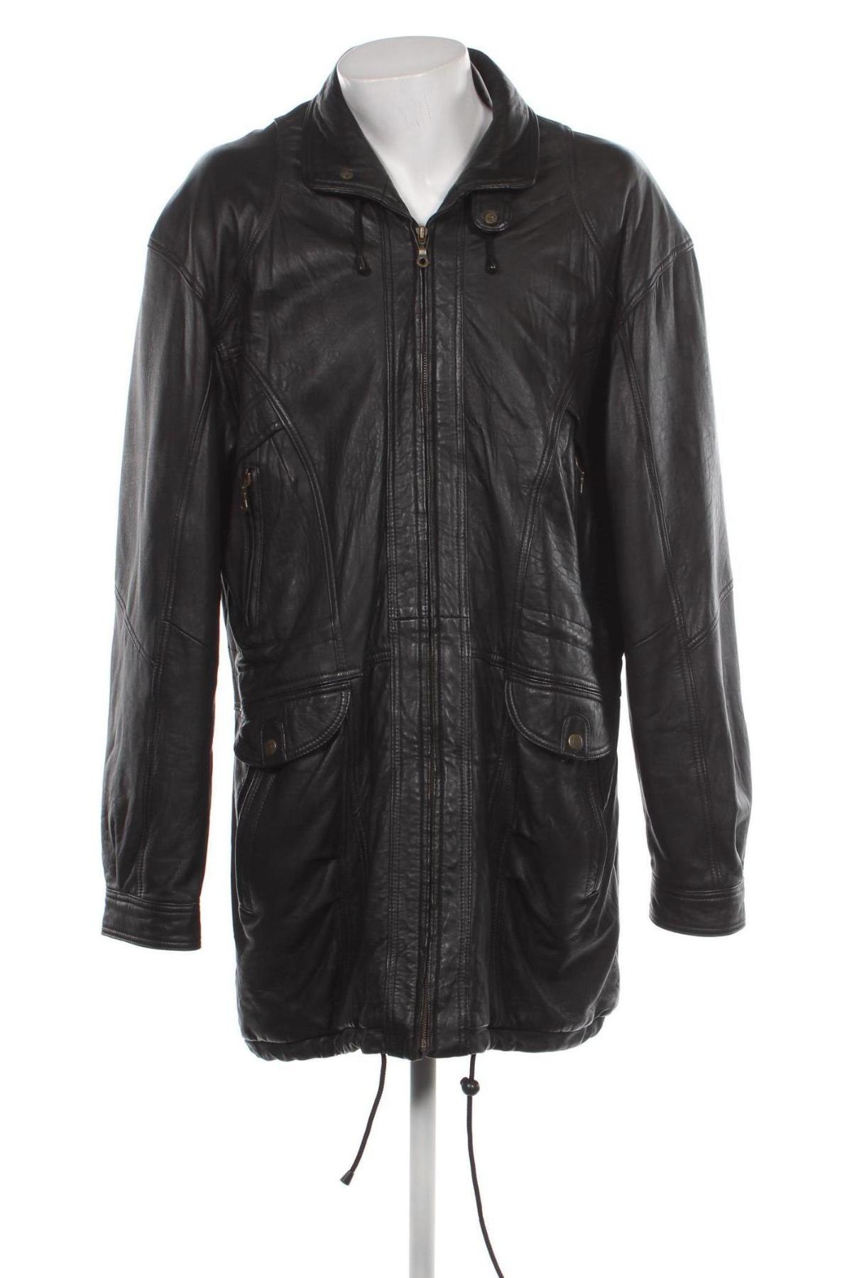 Pánská kožená bunda , Velikost XL, Barva Černá, Cena  682,00 Kč