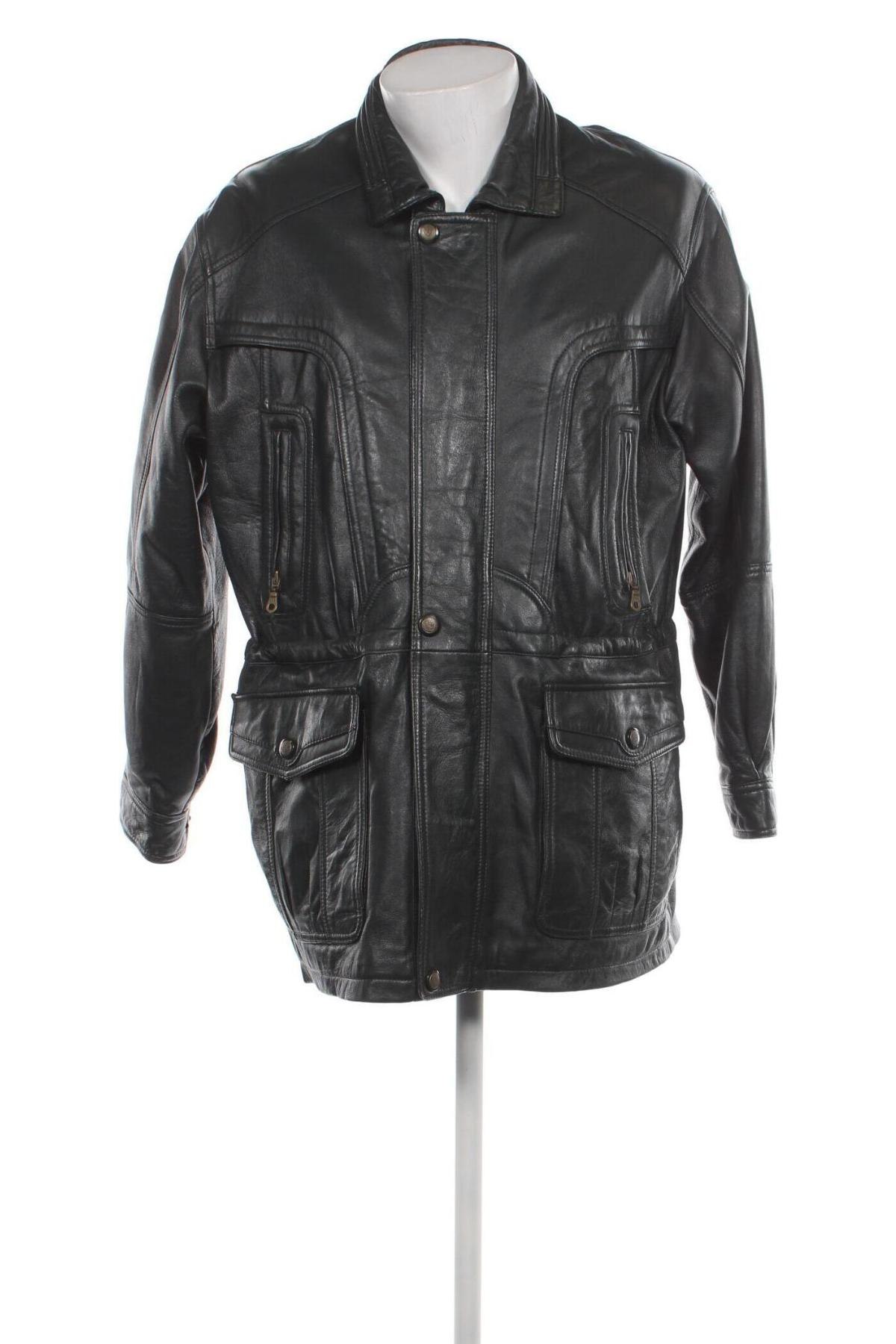 Pánská kožená bunda  Morena, Velikost L, Barva Černá, Cena  546,00 Kč