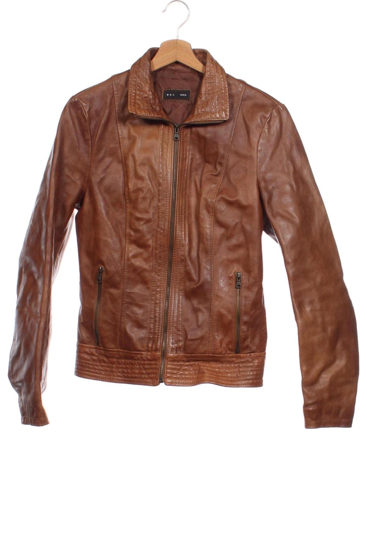 Herren Lederjacke Sasch, Größe M, Farbe Braun, Preis € 74,46