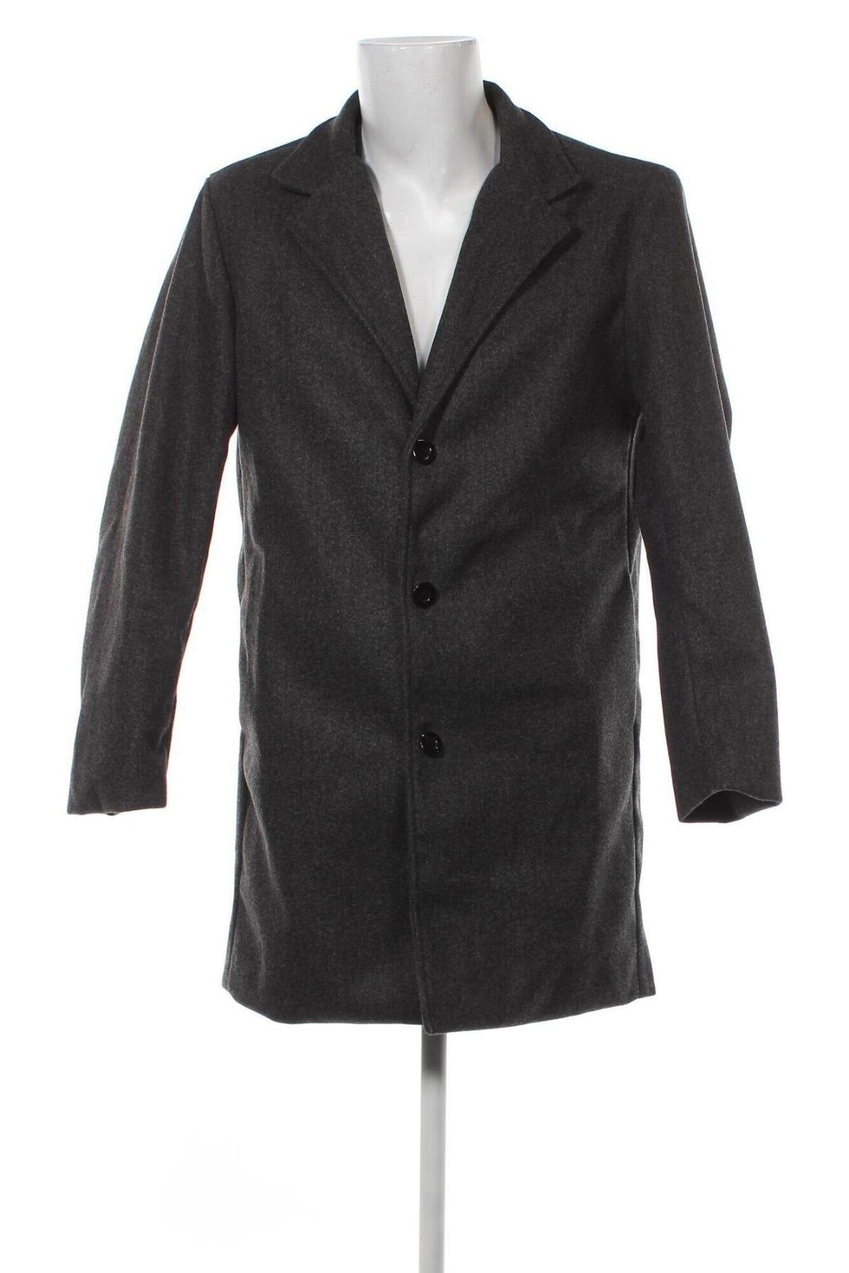 Мъжко палто, Размер M, Цвят Сив, Цена 32,10 лв.