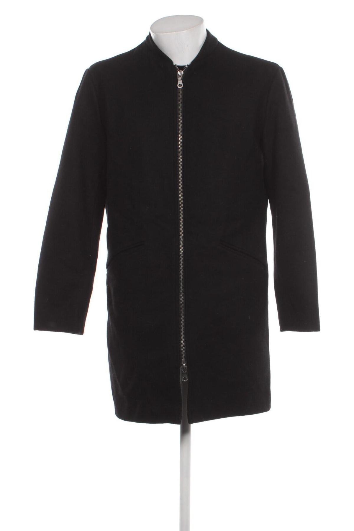 Мъжко палто ADPT., Размер L, Цвят Черен, Цена 252,00 лв.