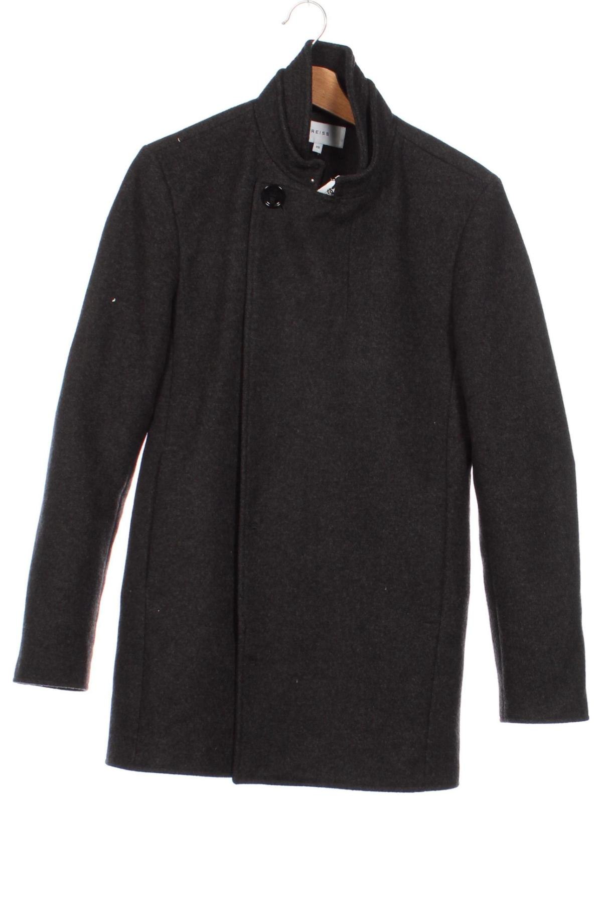 Мъжко палто Reiss, Размер XS, Цвят Сив, Цена 50,66 лв.