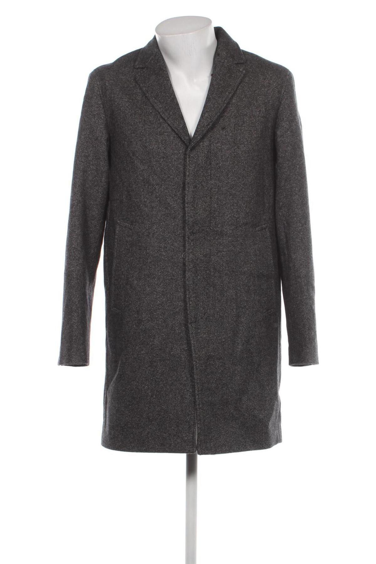 Мъжко палто Selected Homme, Размер L, Цвят Сив, Цена 73,80 лв.