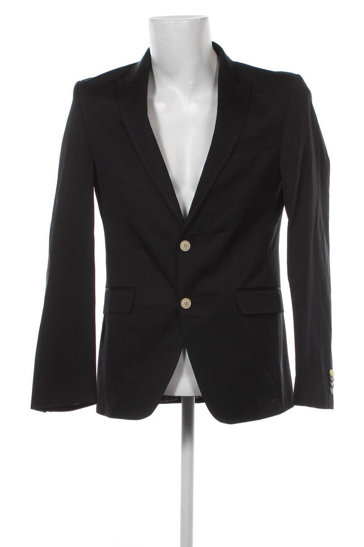 Ανδρικό σακάκι Finshley&Harding, Μέγεθος L, Χρώμα Μαύρο, Τιμή 26,60 €