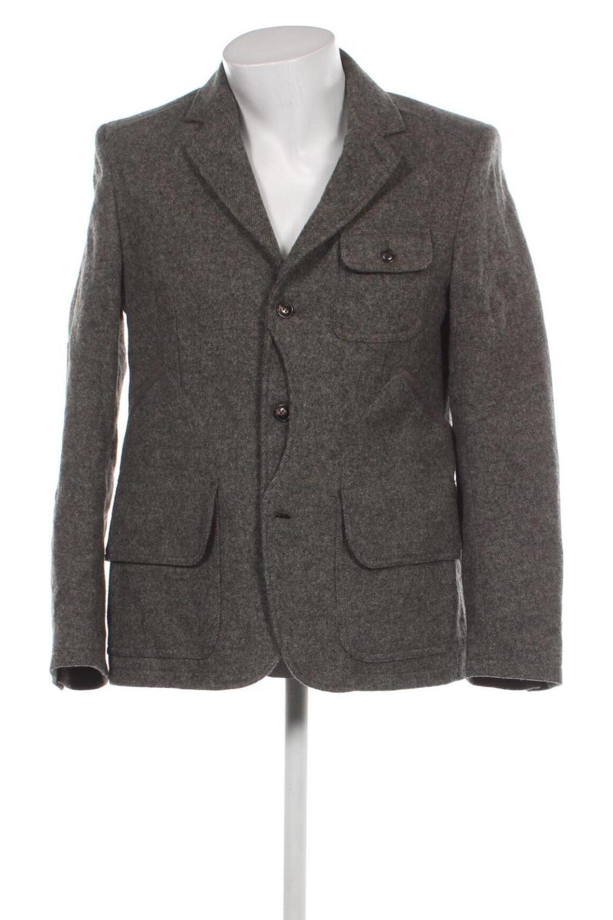 Ανδρικό σακάκι H&M, Μέγεθος L, Χρώμα Γκρί, Τιμή 12,61 €
