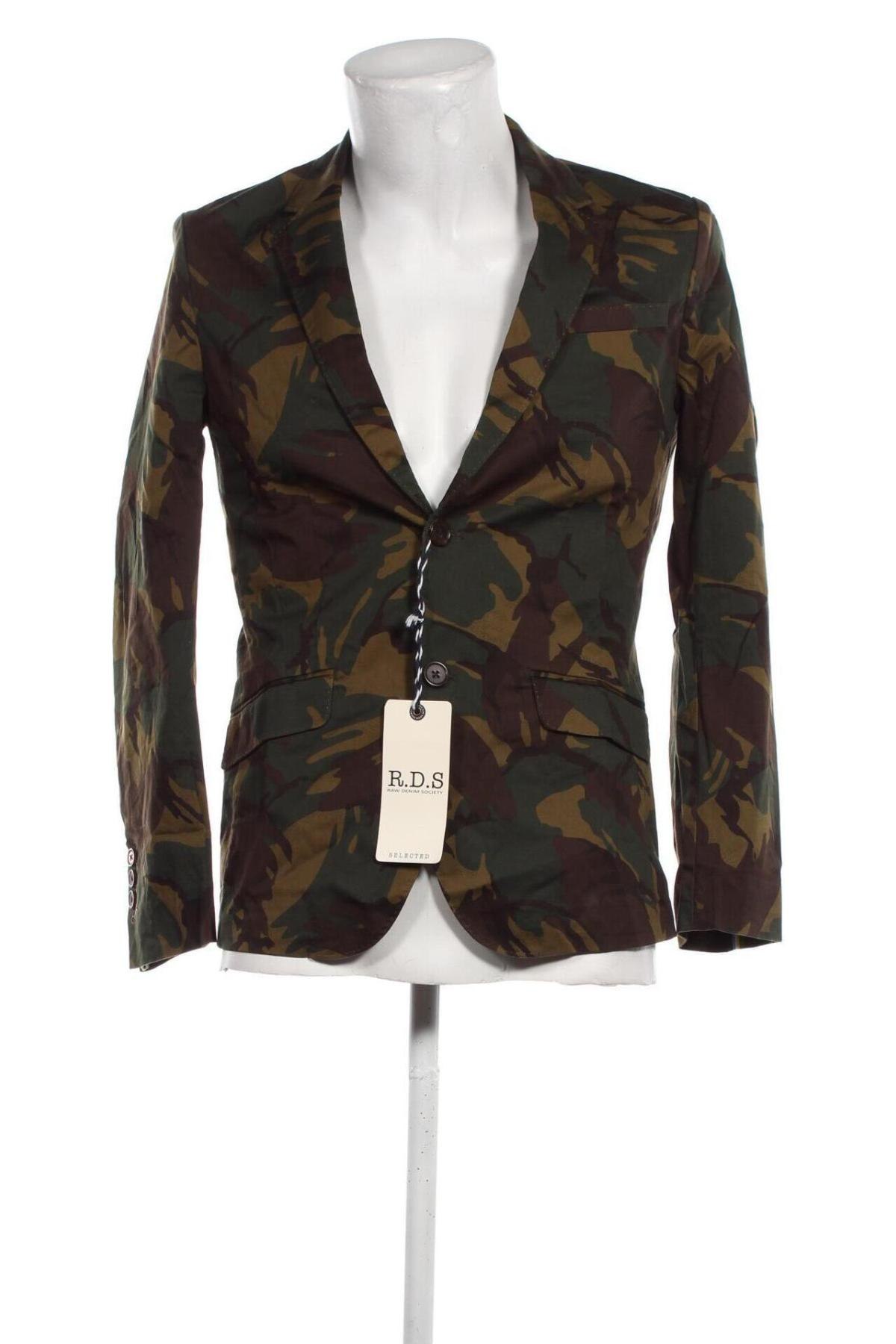 Ανδρικό σακάκι Selected, Μέγεθος S, Χρώμα Πολύχρωμο, Τιμή 124,23 €
