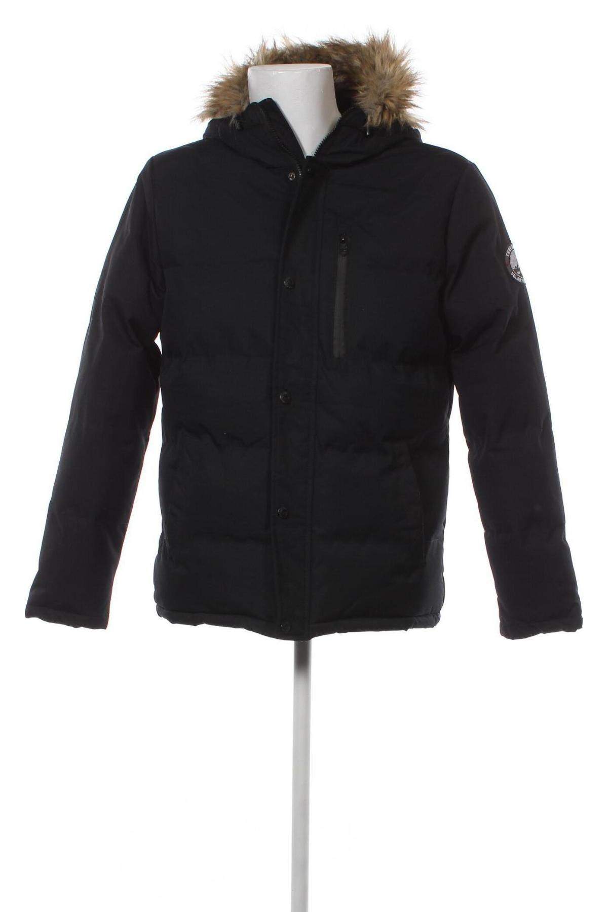 Herrenjacke Threadbare, Größe M, Farbe Schwarz, Preis 19,99 €