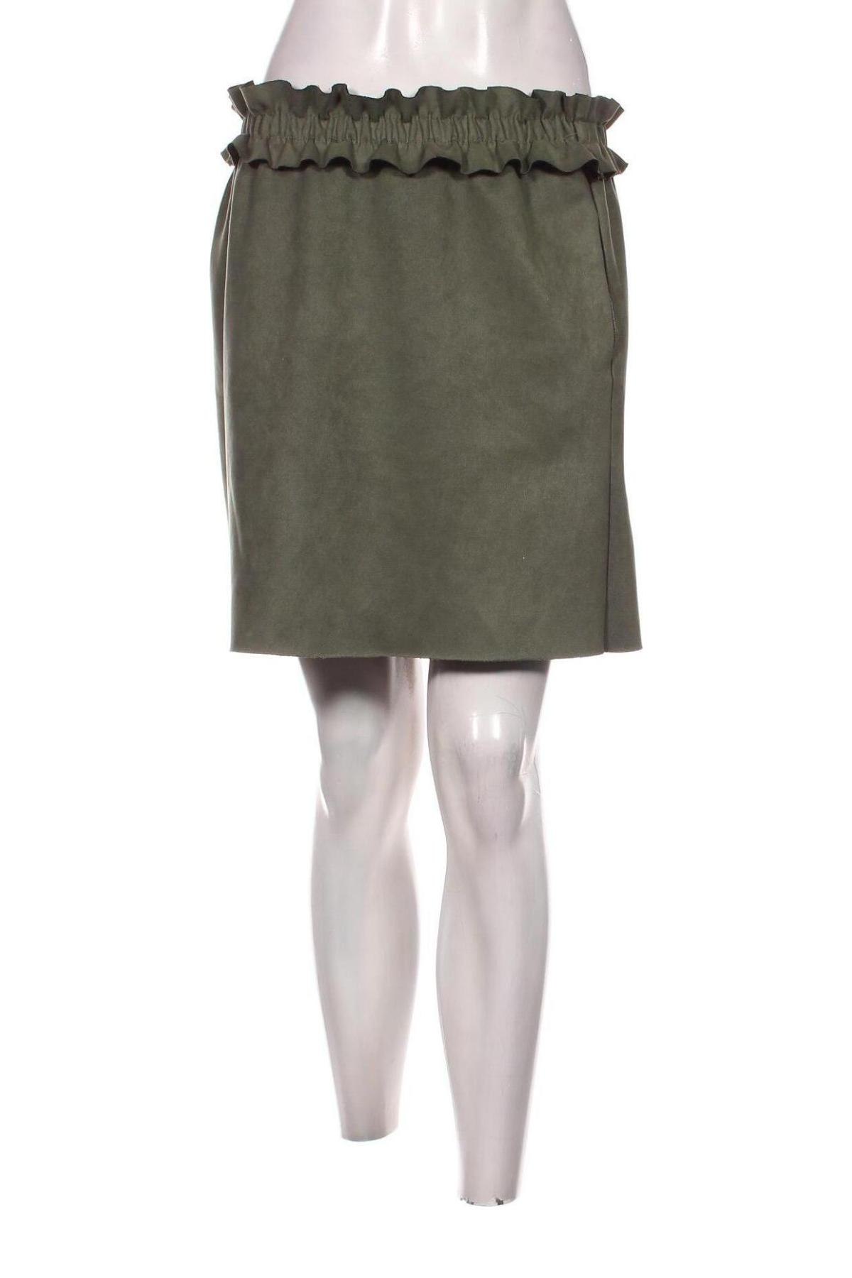Φούστα Reserved, Μέγεθος L, Χρώμα Πράσινο, Τιμή 3,77 €