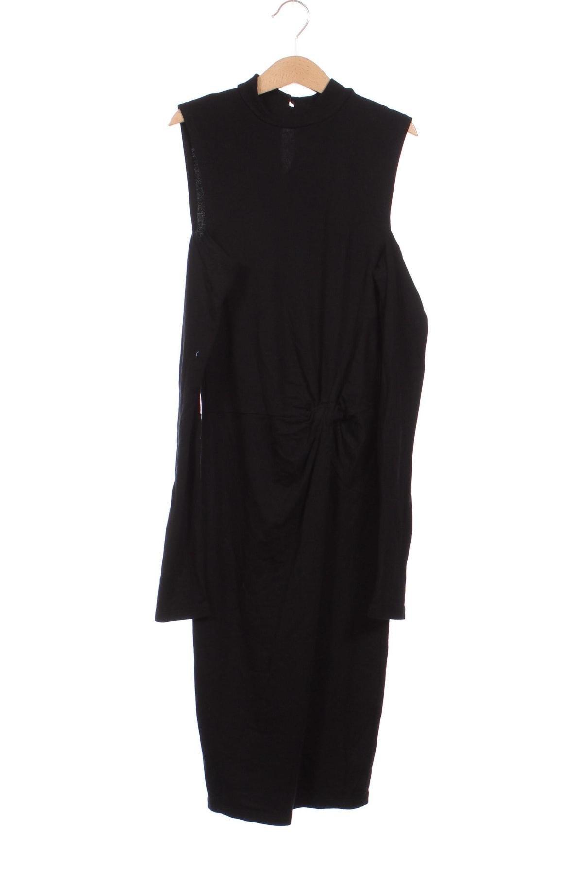 Kleid Amisu, Größe XS, Farbe Schwarz, Preis 4,45 €
