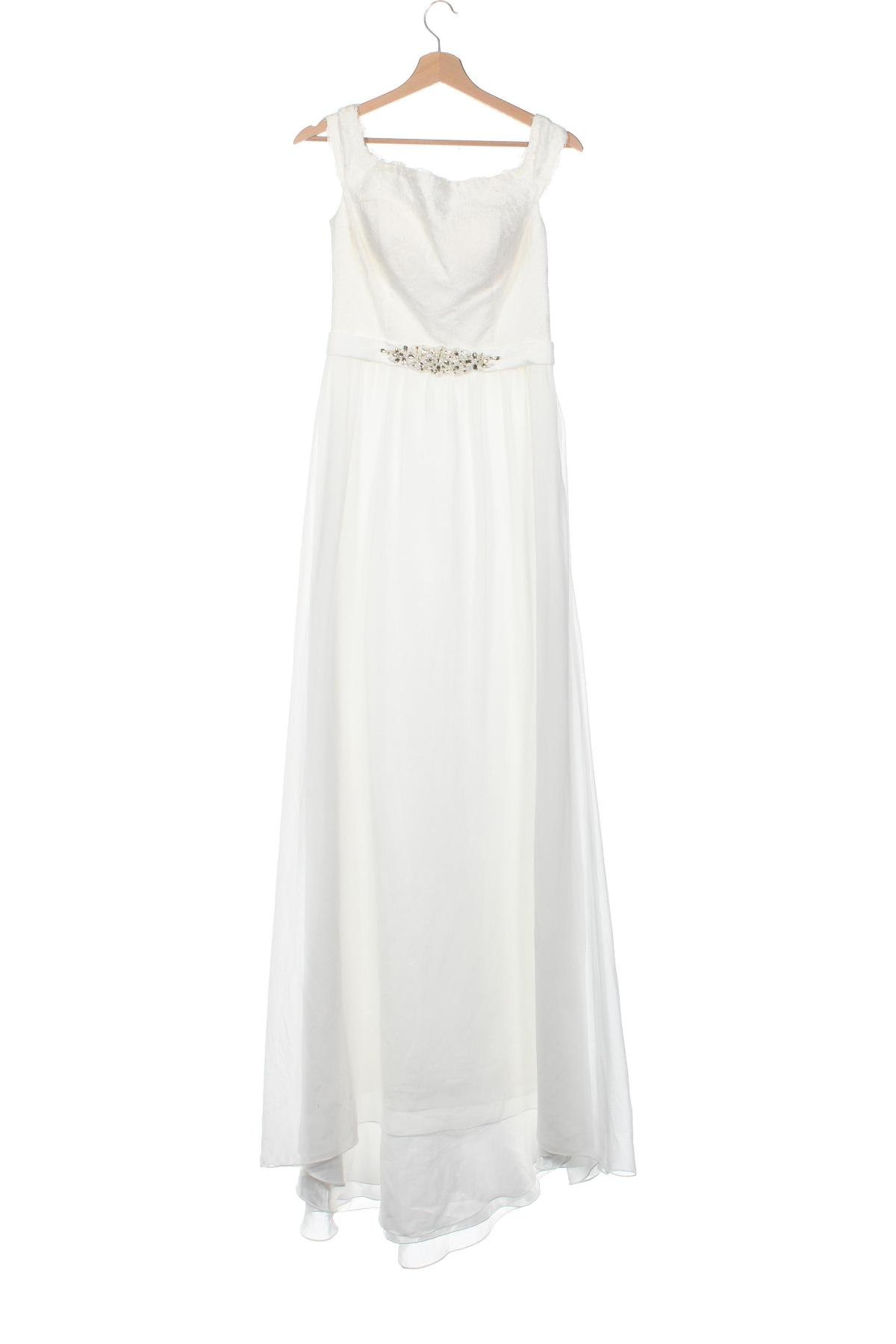 Kleid Unique, Größe S, Farbe Weiß, Preis 37,14 €