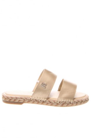 Pantolette Tommy Hilfiger, Größe 38, Farbe Golden, Preis 127,99 €